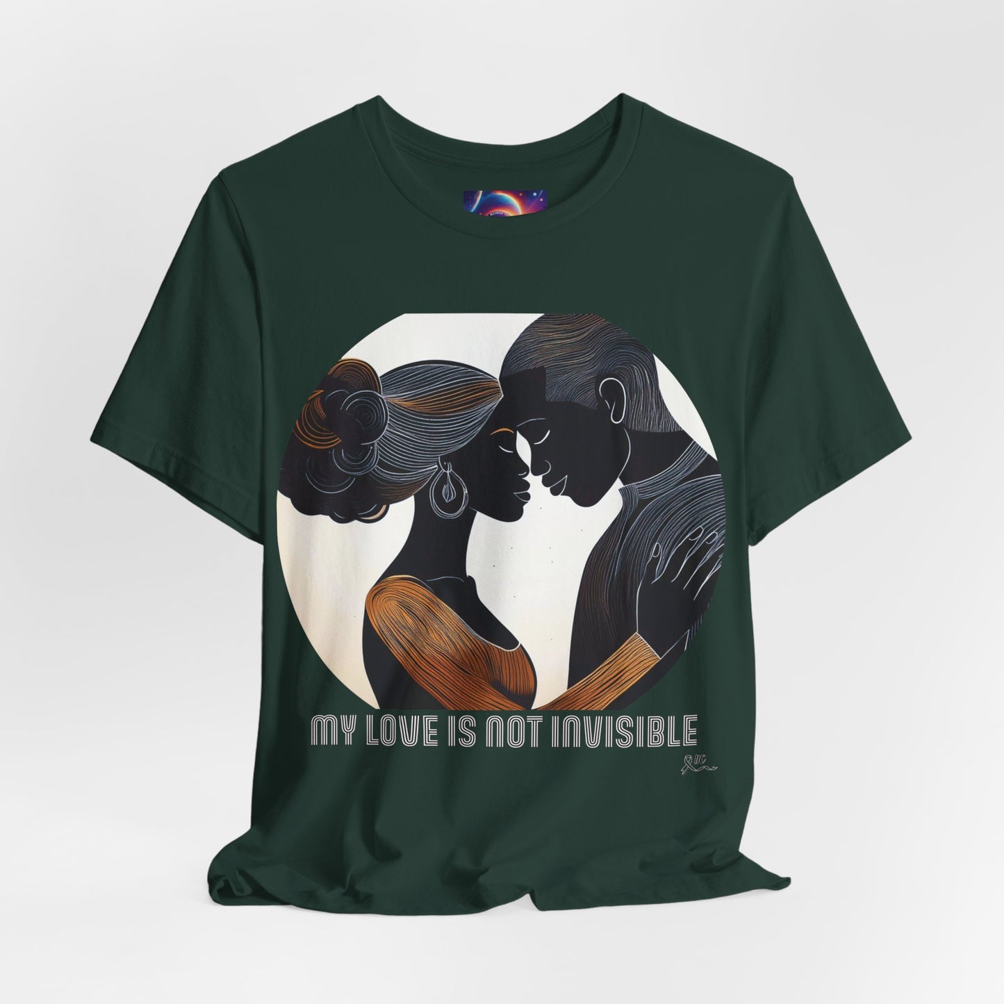 MY LOVE IS NOT INVISIBLE - Unisex Jersey Short Sleeve Tee