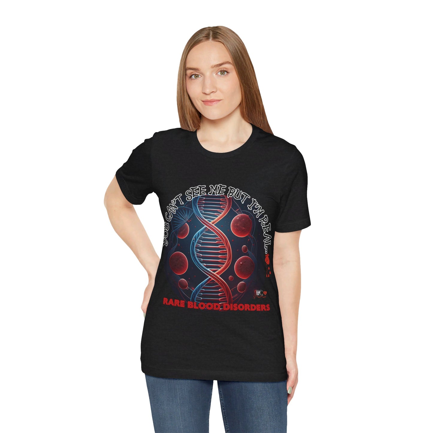 RARE BLOOD DISORDERS Unisex Jersey Short Sleeve Tee