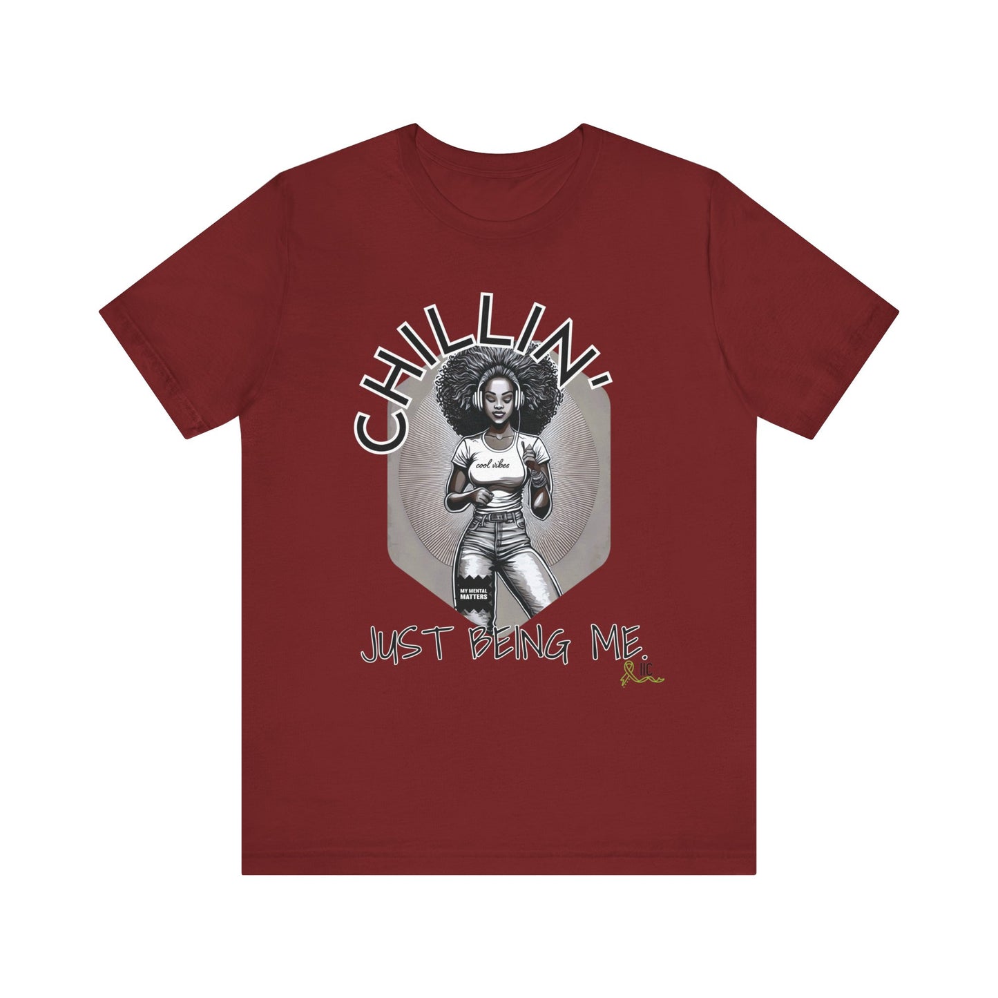 JUST BEING ME UNISEX SHORT SLEEVE TEE