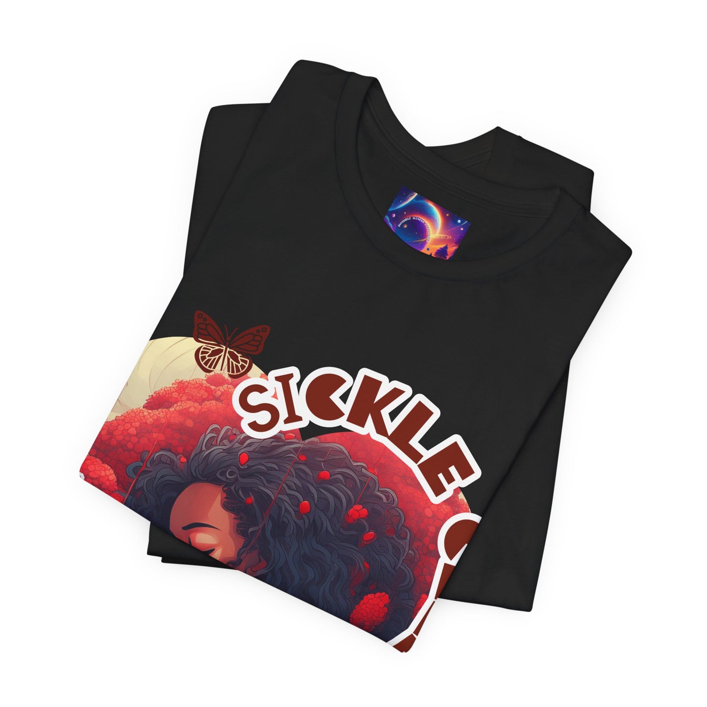 Sickle Cell Warrior Princess: Unisex Jersey Short Sleeve Tee