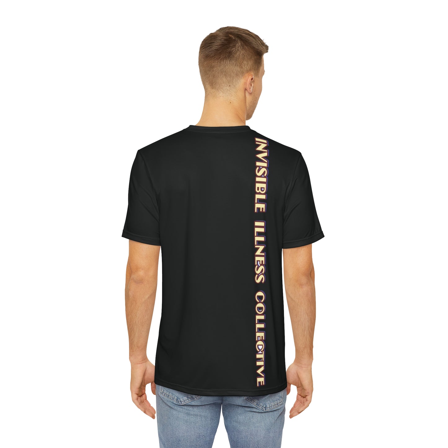 Fragile : Men's Polyester Tee (AOP)