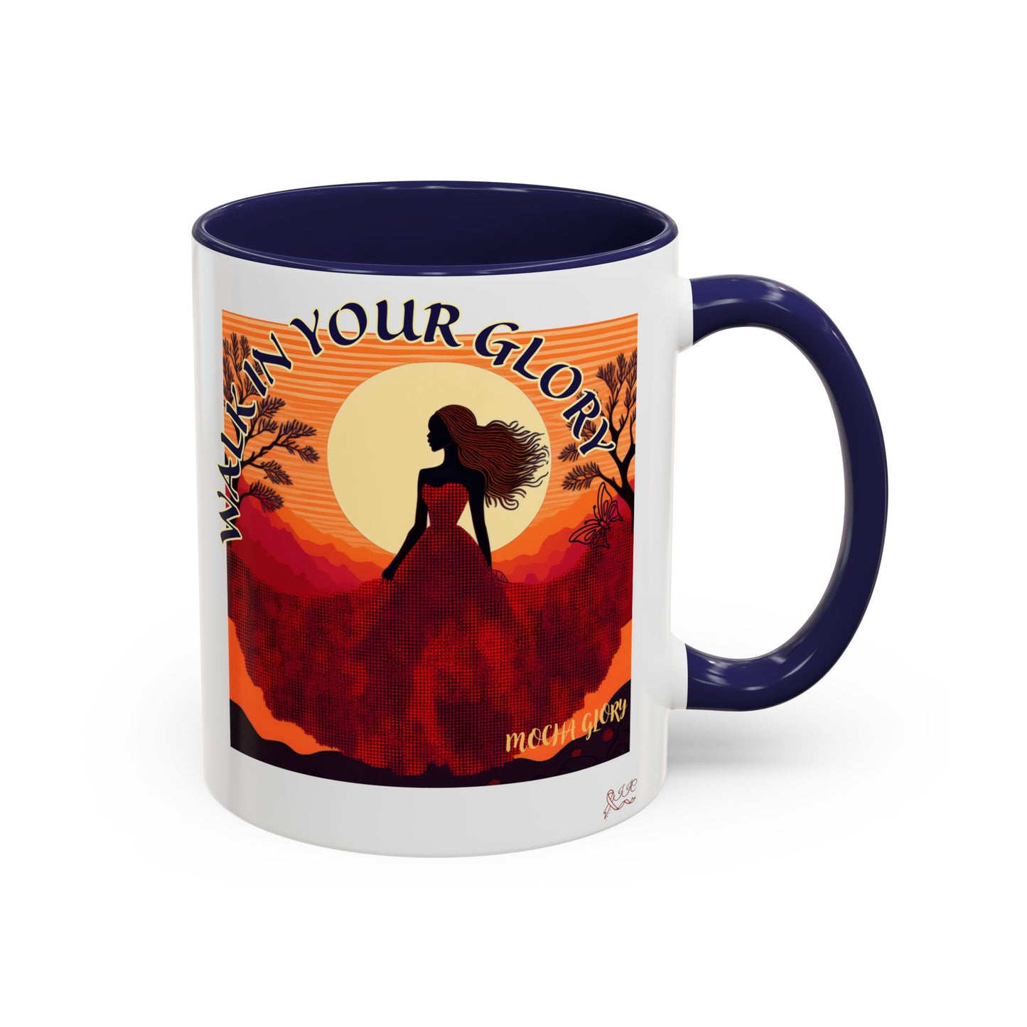 Walk in Your Glory: Accent Coffee Mug By Mocha Glory (11, 15oz)