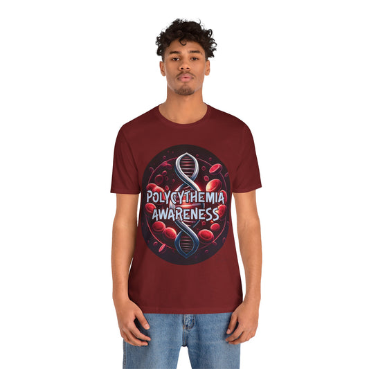 POLYCYTHEMIA AWARENESS - Unisex Jersey Short Sleeve Tee