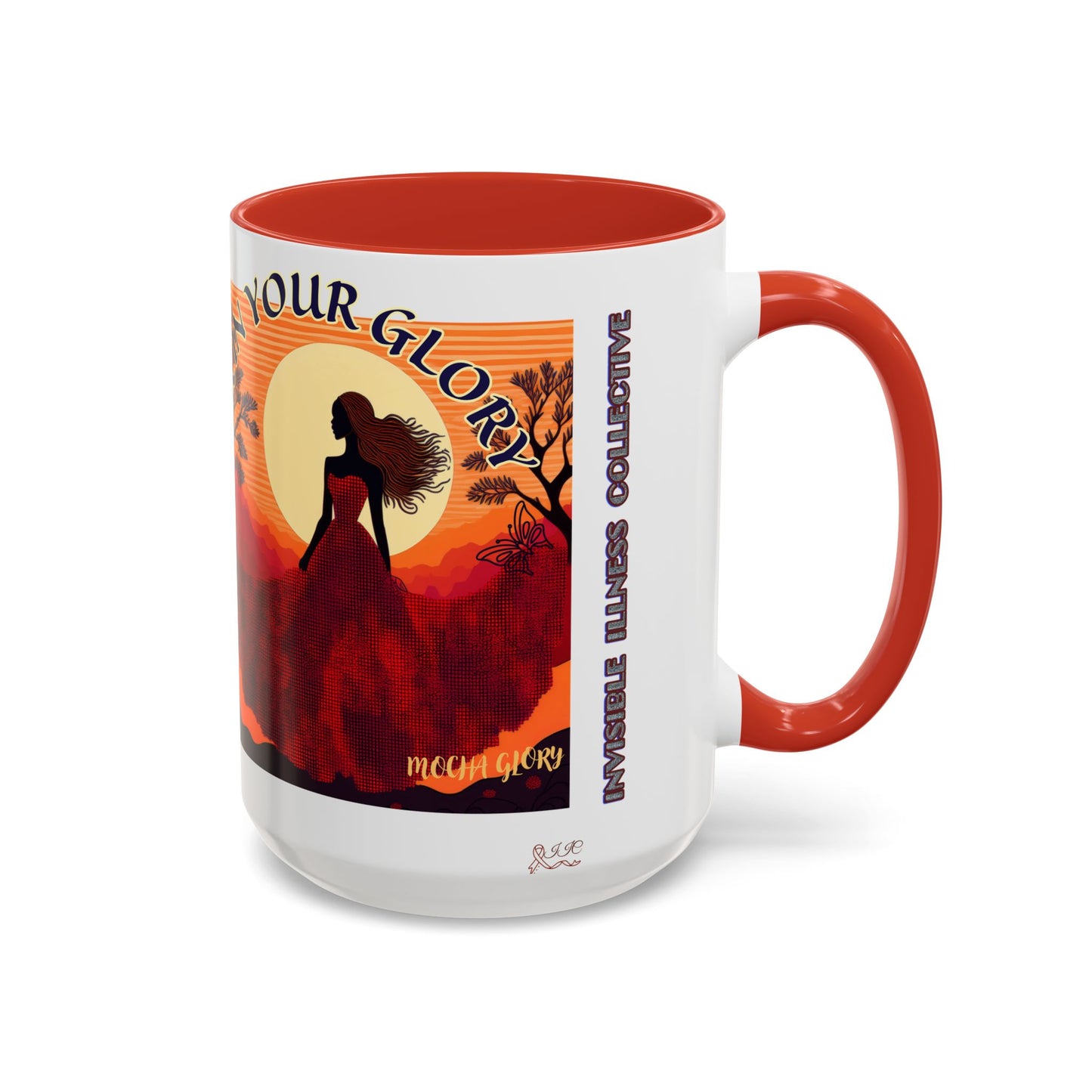 Walk in Your Glory: Accent Coffee Mug By Mocha Glory (11, 15oz)