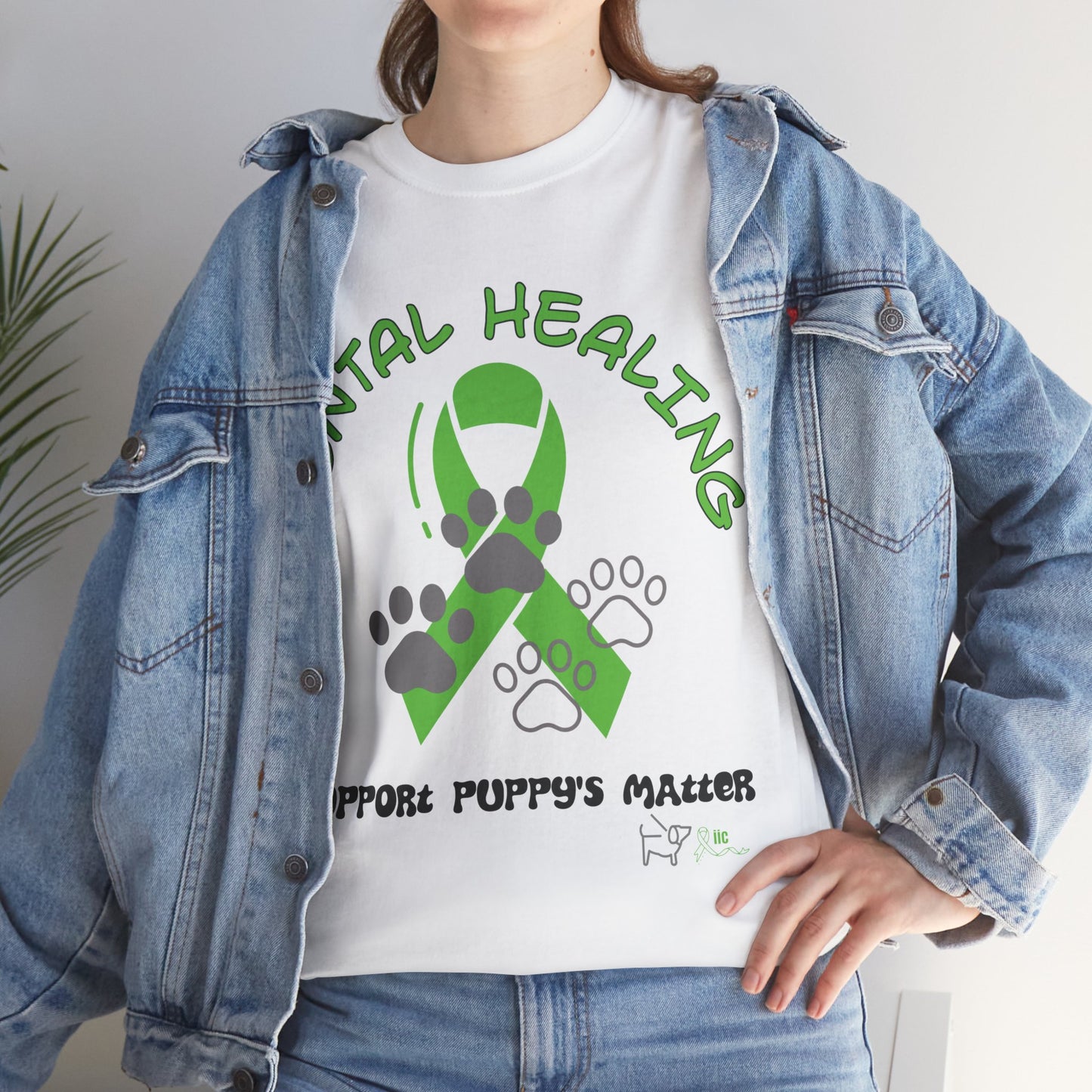 SUPPORT PUPPY'S Unisex Heavy Cotton Tee