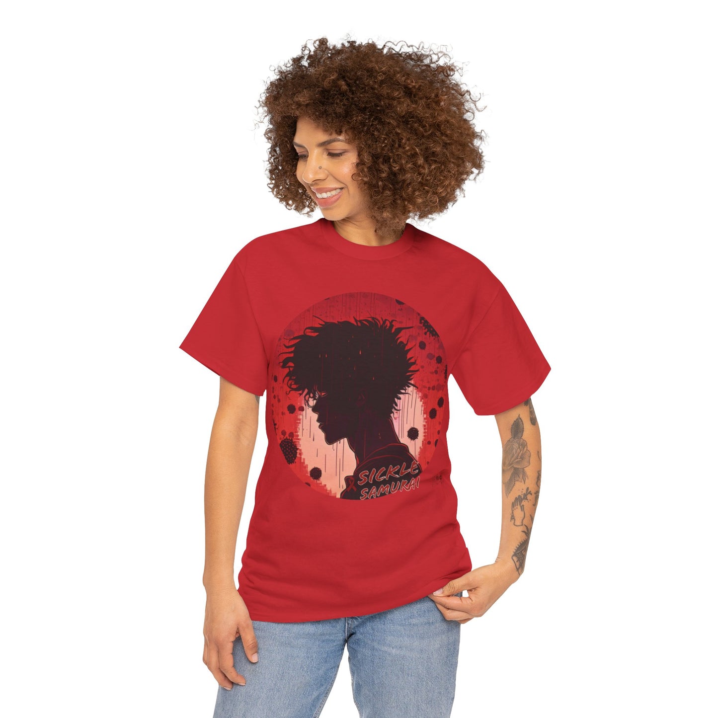 SICKLE SAMURAI - Unisex Heavy Cotton Tee