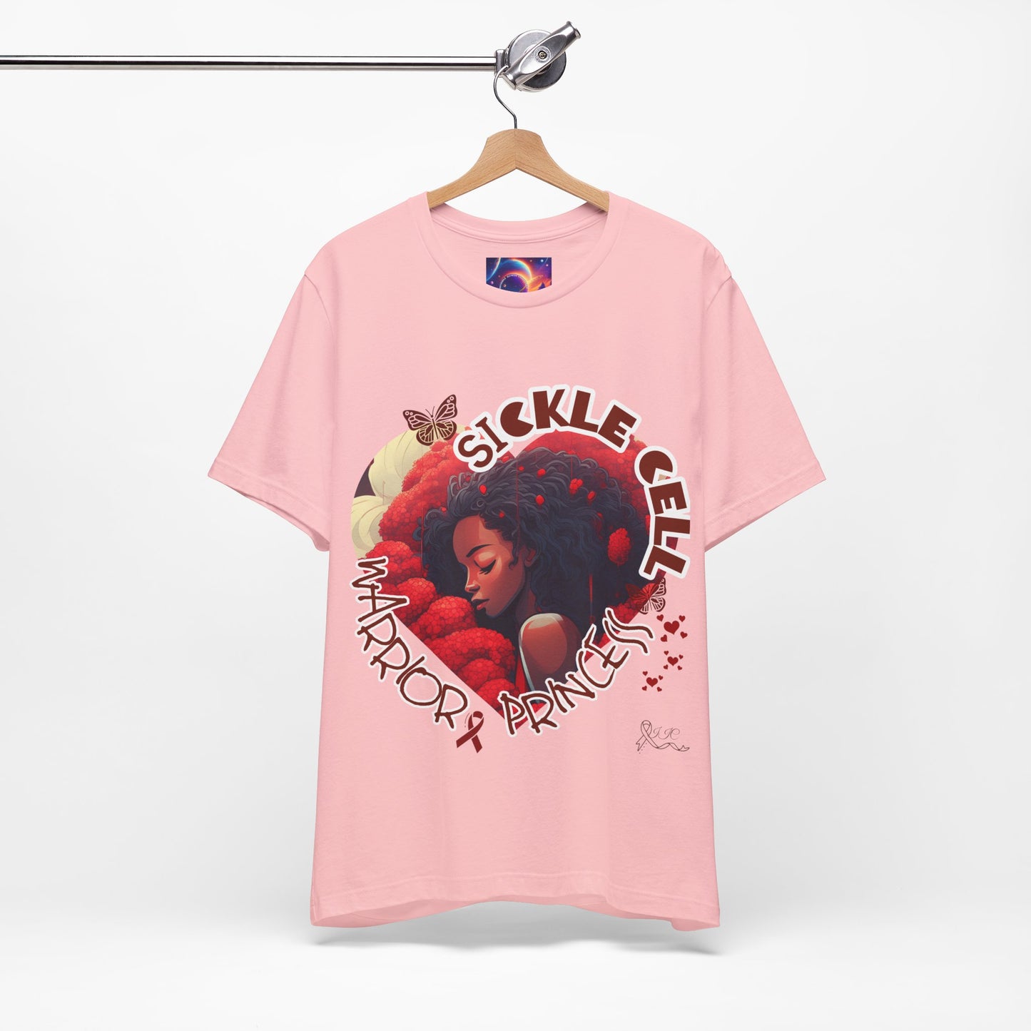 Sickle Cell Warrior Princess: Unisex Jersey Short Sleeve Tee