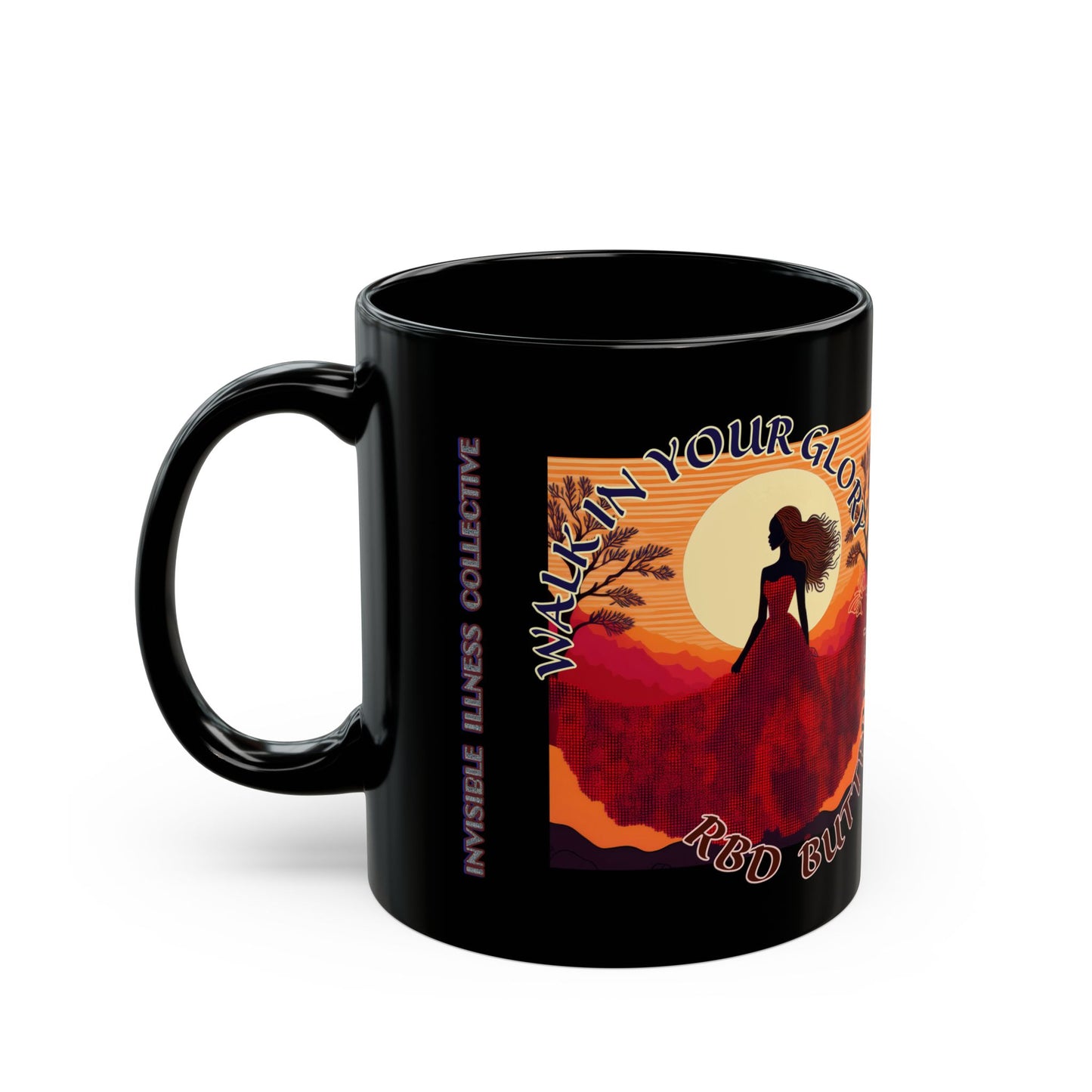 In Yor Glory: Mocha Glory Black Mug (11oz, 15oz)