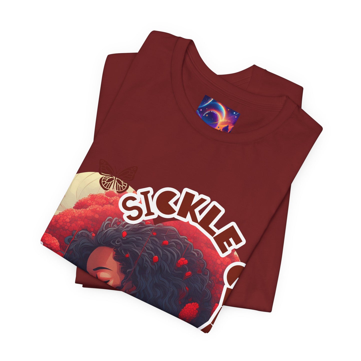 Sickle Cell Warrior Princess: Unisex Jersey Short Sleeve Tee