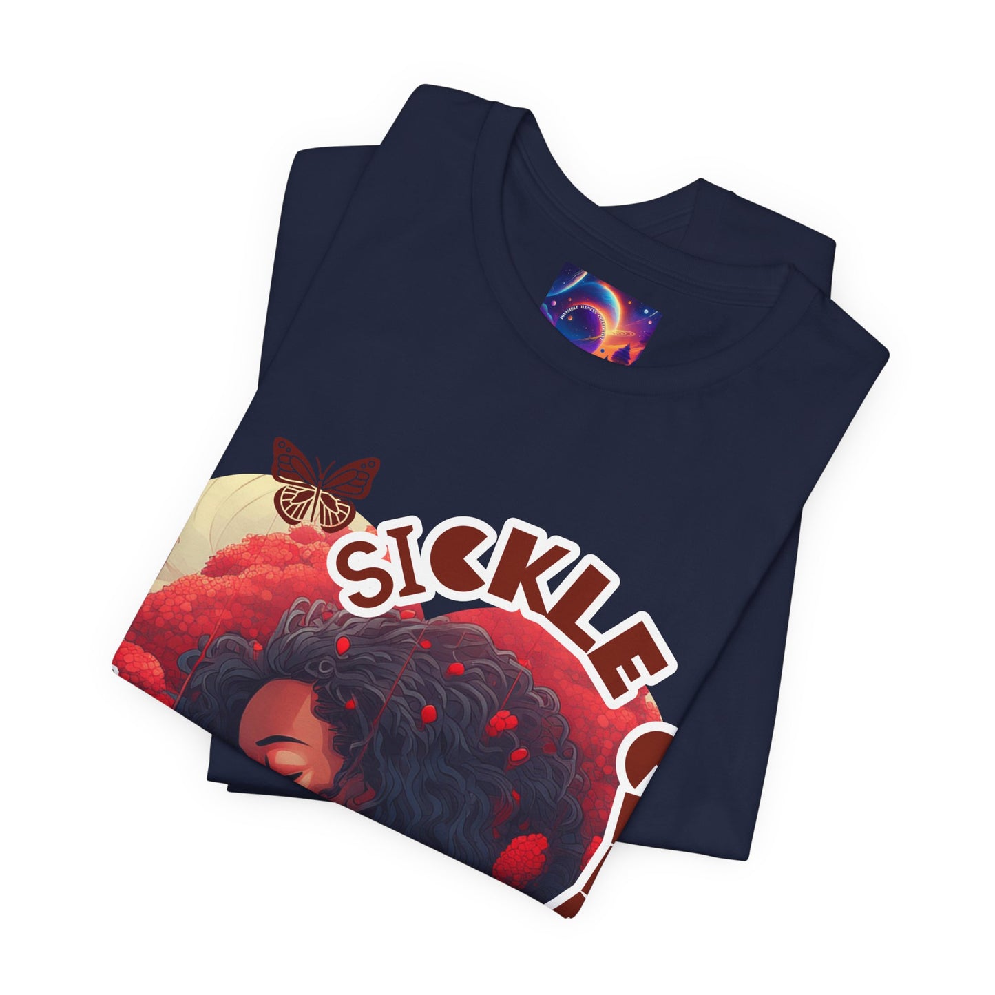 Sickle Cell Warrior Princess: Unisex Jersey Short Sleeve Tee