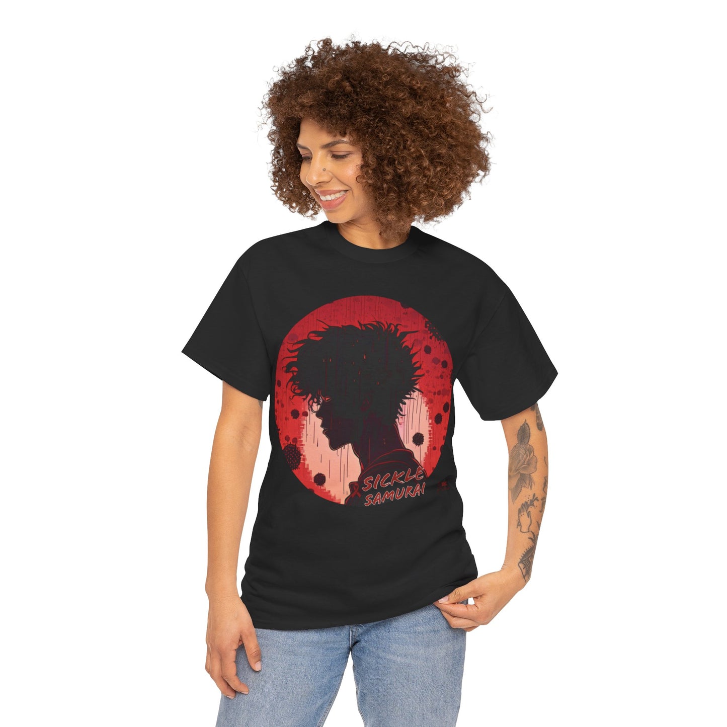 SICKLE SAMURAI - Unisex Heavy Cotton Tee