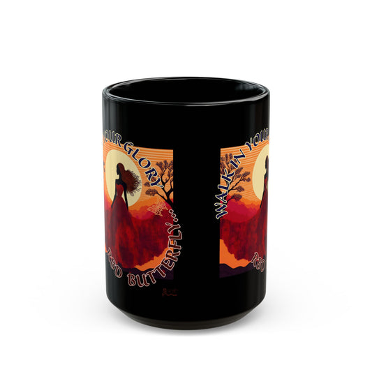 In Yor Glory: Mocha Glory Black Mug (11oz, 15oz)