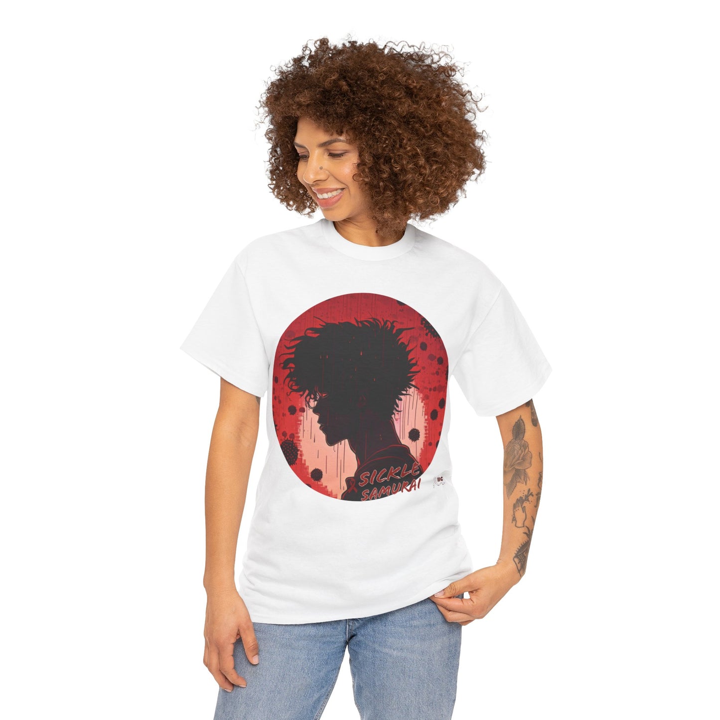 SICKLE SAMURAI - Unisex Heavy Cotton Tee