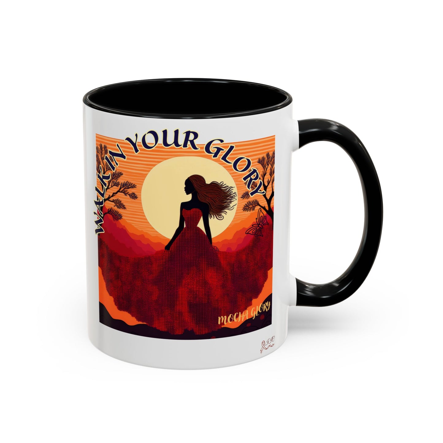 Walk in Your Glory: Accent Coffee Mug By Mocha Glory (11, 15oz)