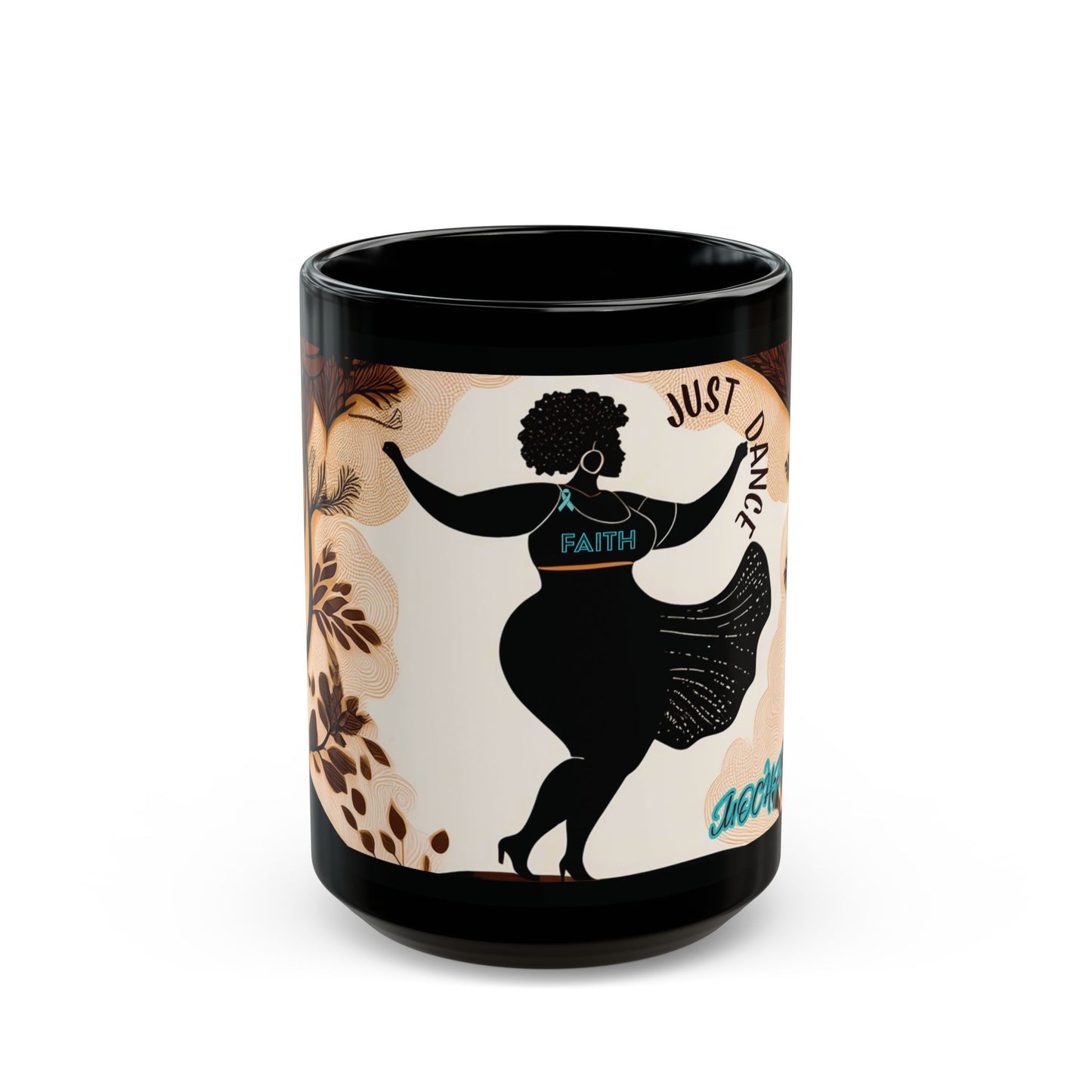 JUST DANCE - FAITH- Black Mug (11oz, 15oz)