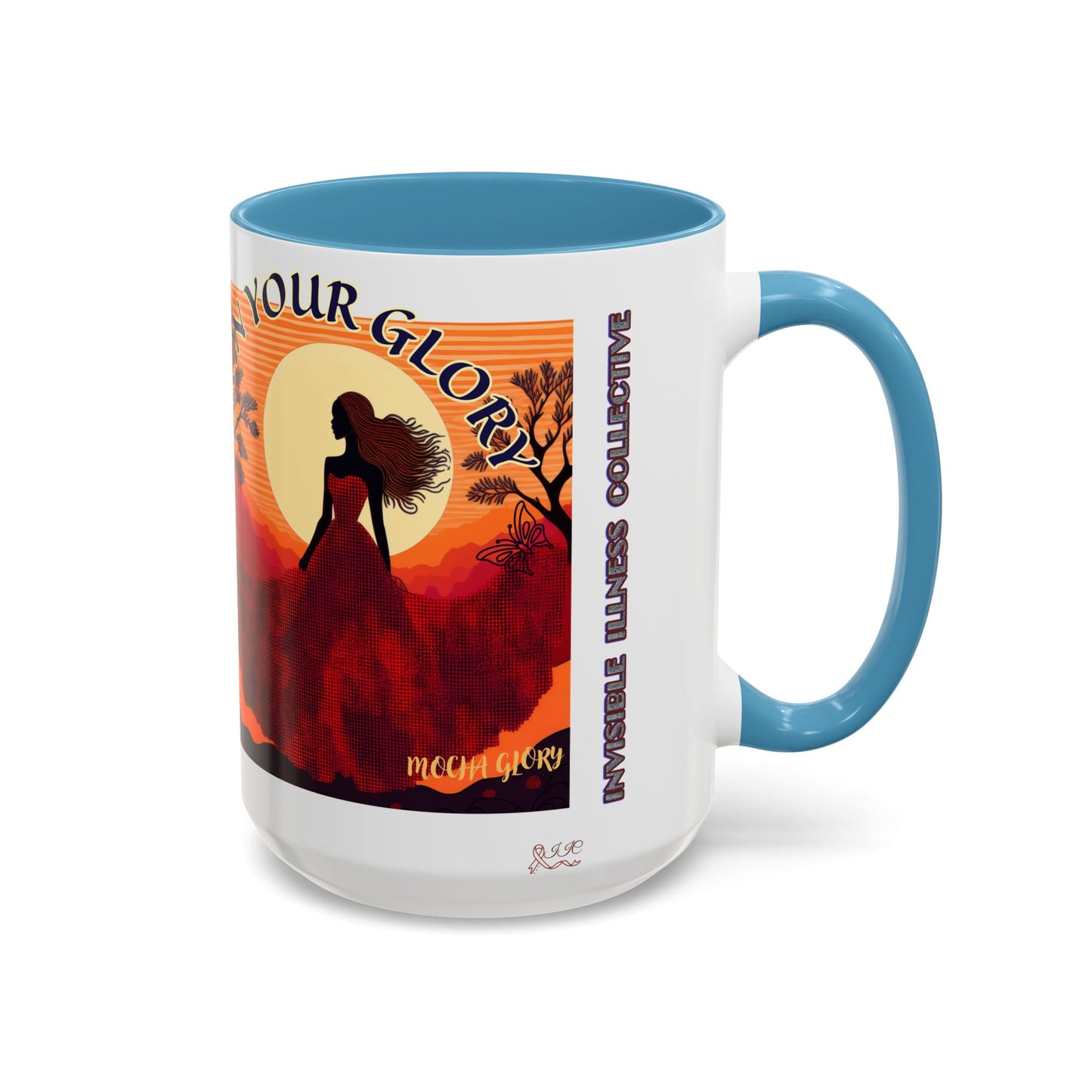 Walk in Your Glory: Accent Coffee Mug By Mocha Glory (11, 15oz)