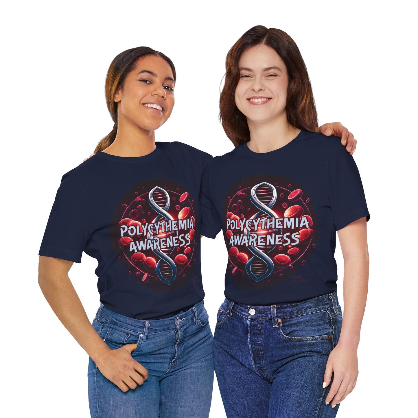 POLYCYTHEMIA AWARENESS - Unisex Jersey Short Sleeve Tee