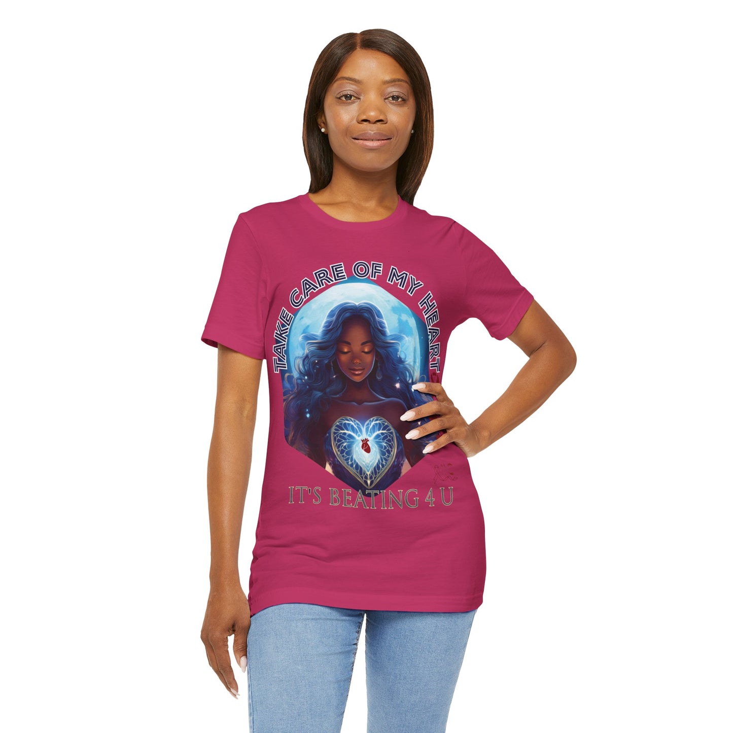 My Heart - Unisex Jersey Short Sleeve Tee