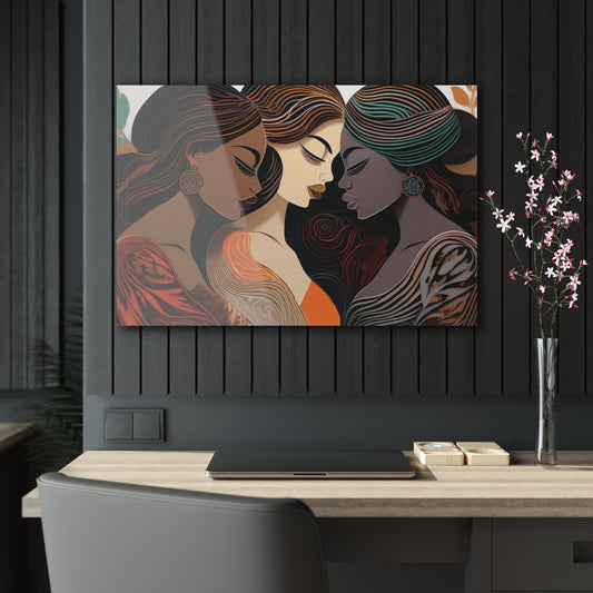 A Place In My Heart (Sisters) Acrylic Prints