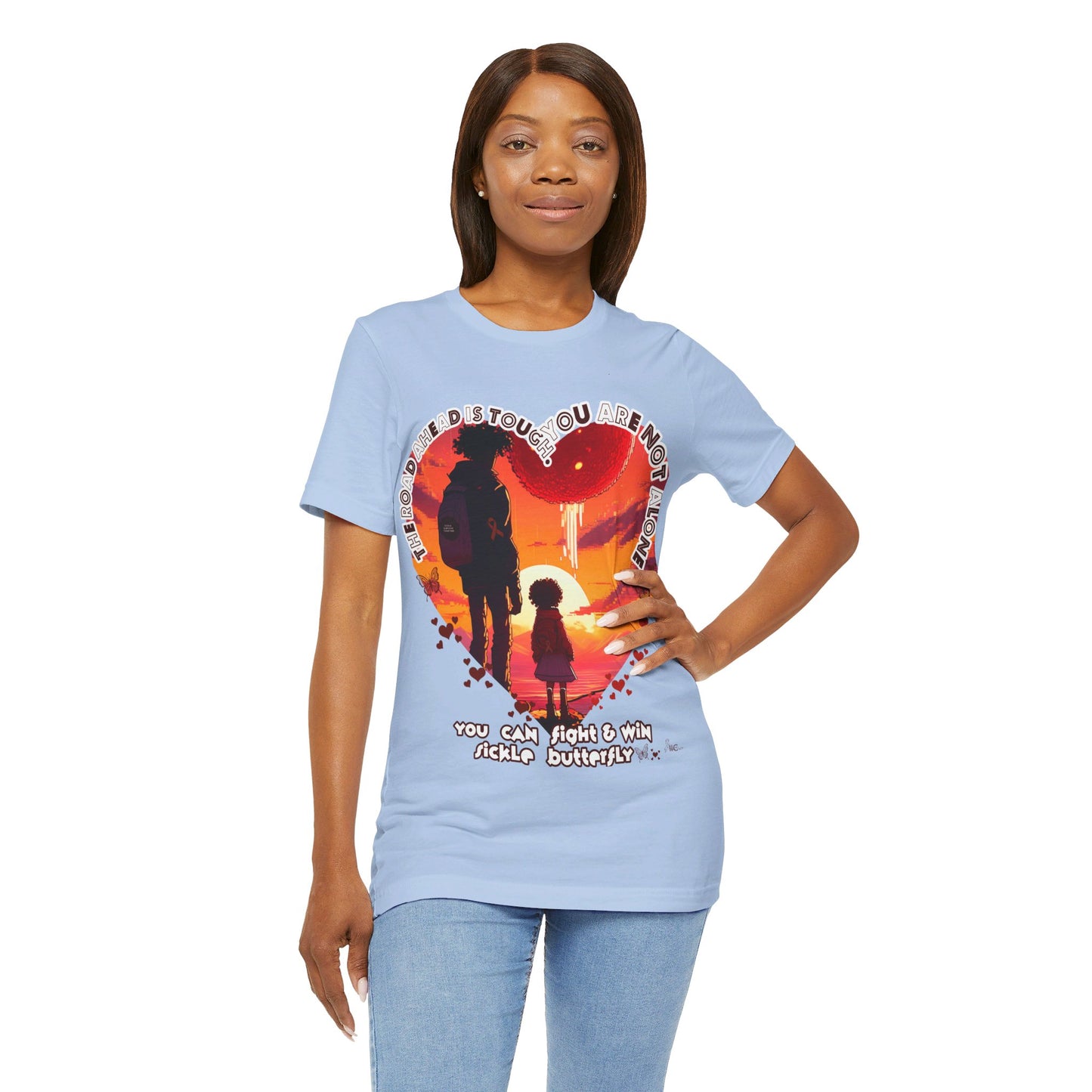 SICKLE BUTTERFLY Unisex Jersey Short Sleeve Tee