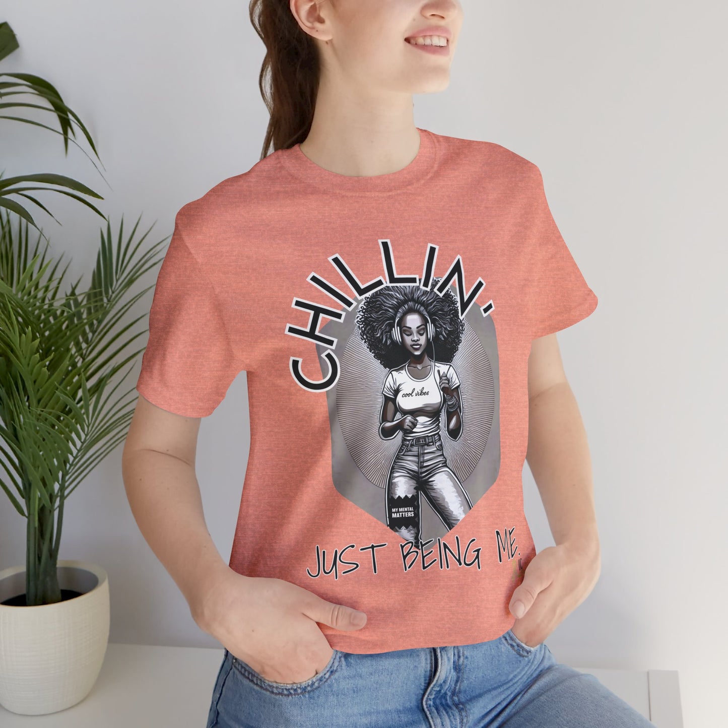 JUST BEING ME UNISEX SHORT SLEEVE TEE