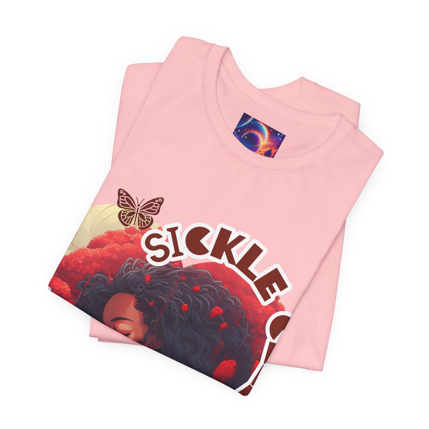 Sickle Cell Warrior Princess: Unisex Jersey Short Sleeve Tee