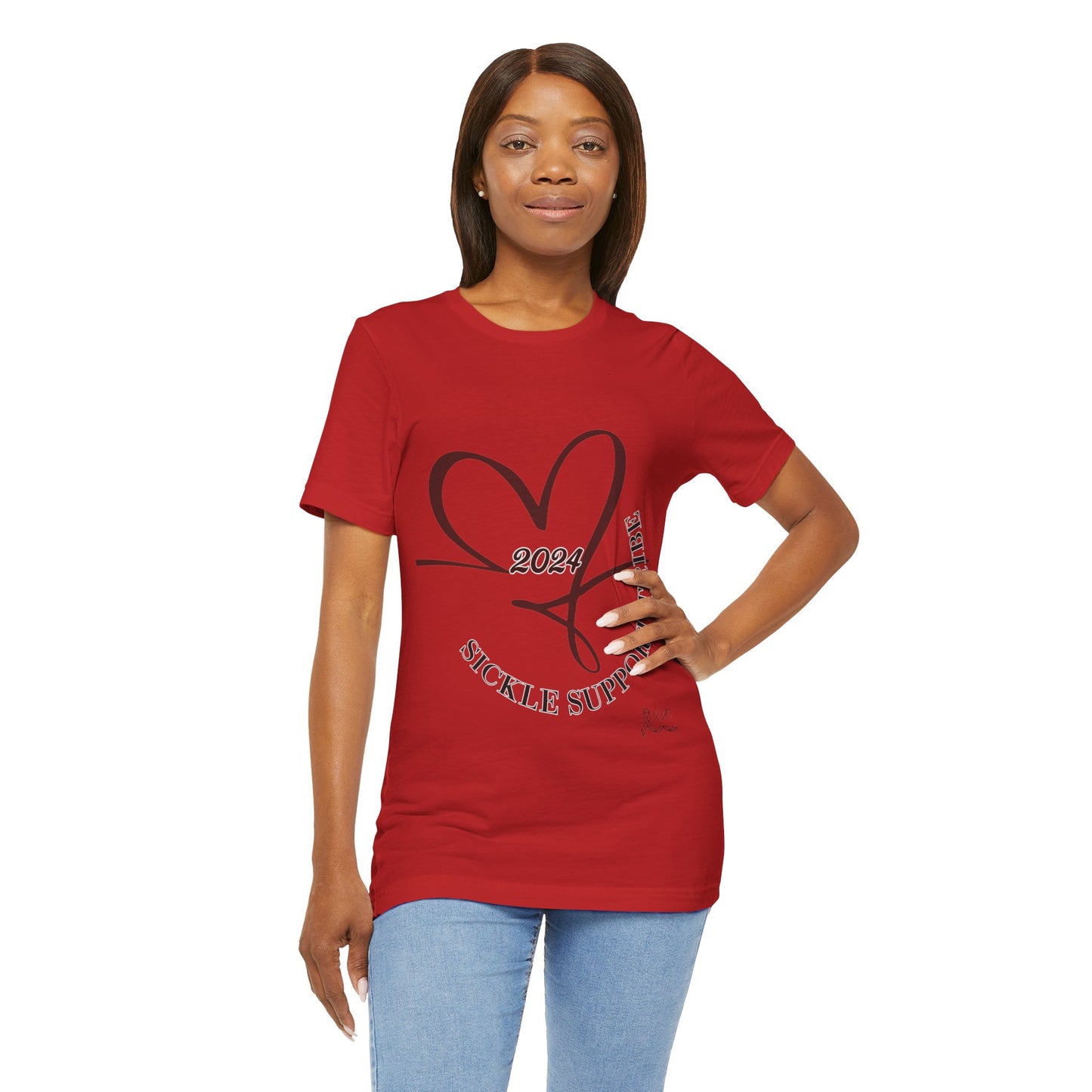 Sickle Support Tribe Unisex Jersey Short Sleeve Tee