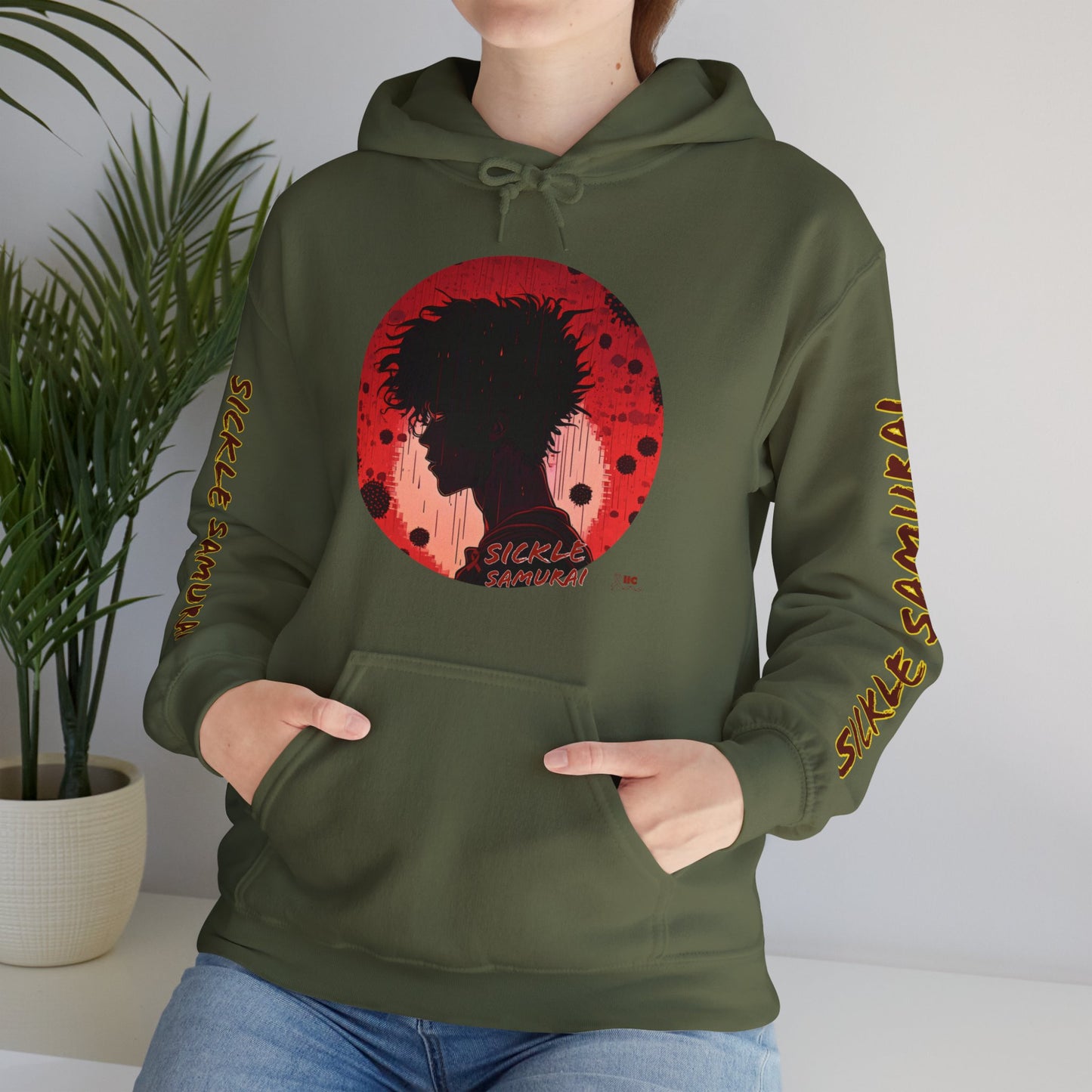 Sickle Samurai Unisex Heavy Blend™ Hooded Sweatshirt