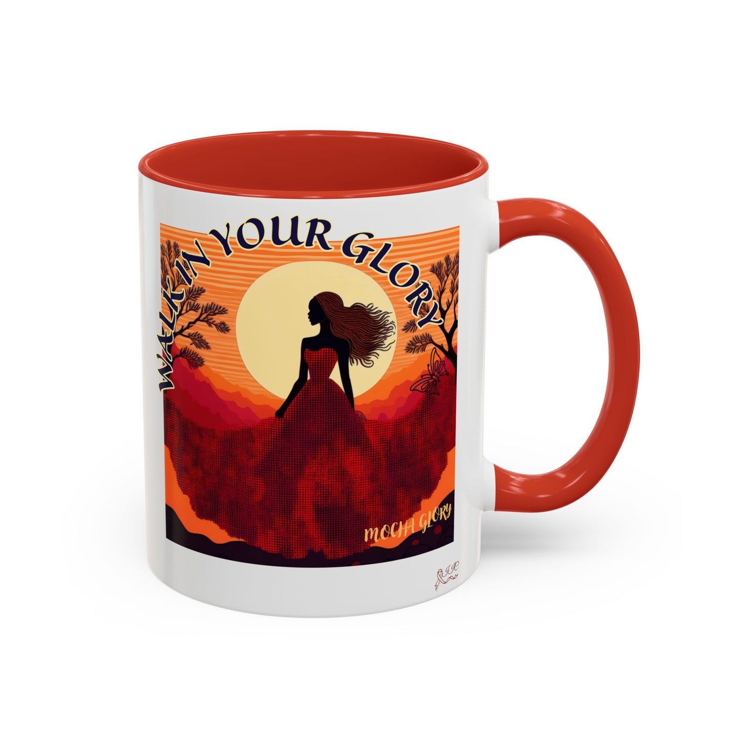 Walk in Your Glory: Accent Coffee Mug By Mocha Glory (11, 15oz)