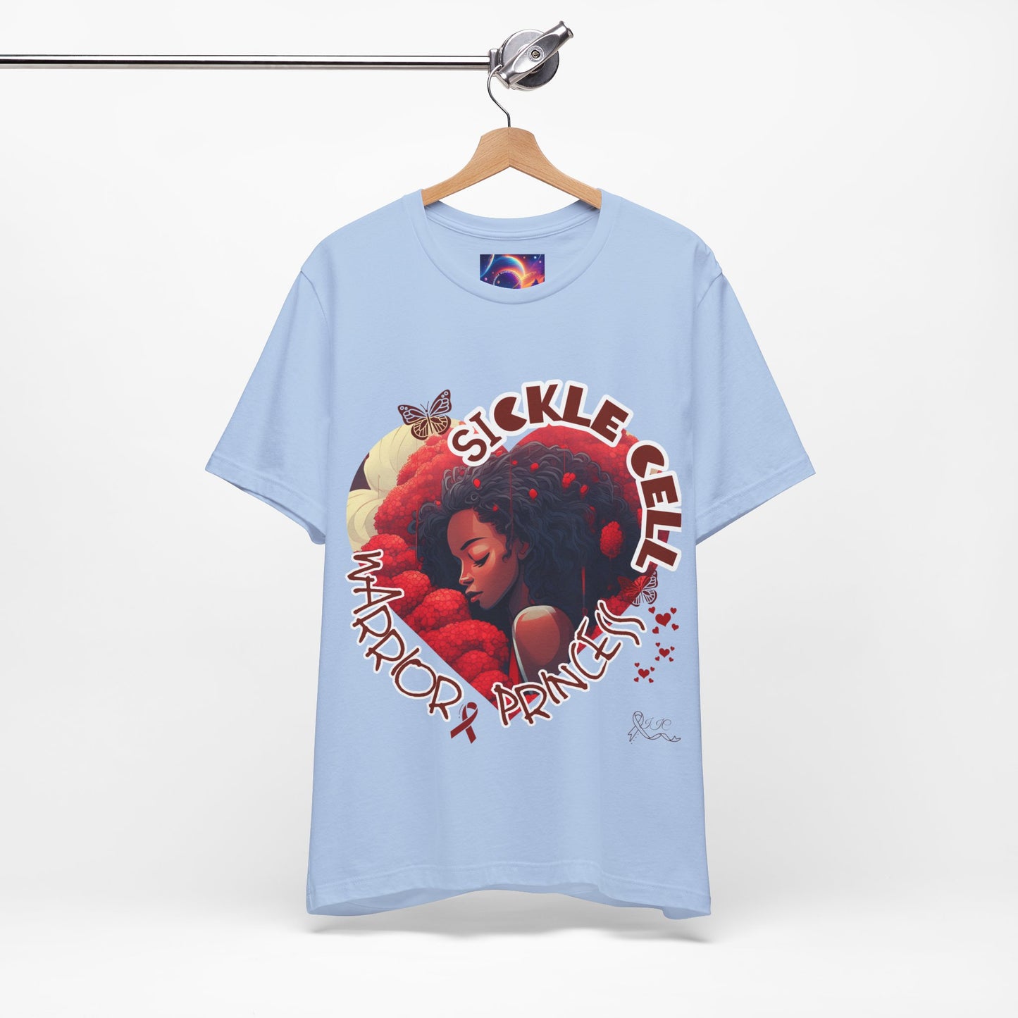 Sickle Cell Warrior Princess: Unisex Jersey Short Sleeve Tee