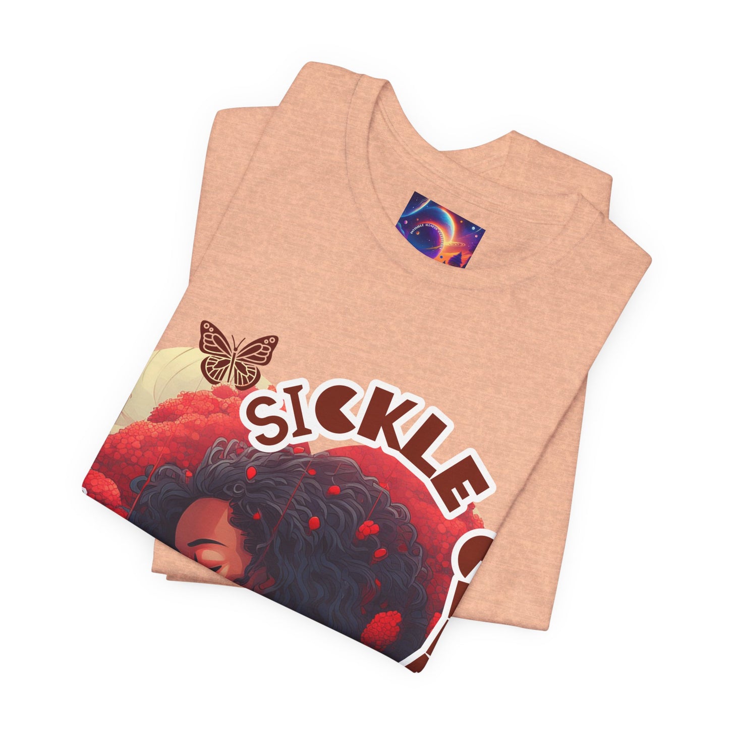 Sickle Cell Warrior Princess: Unisex Jersey Short Sleeve Tee