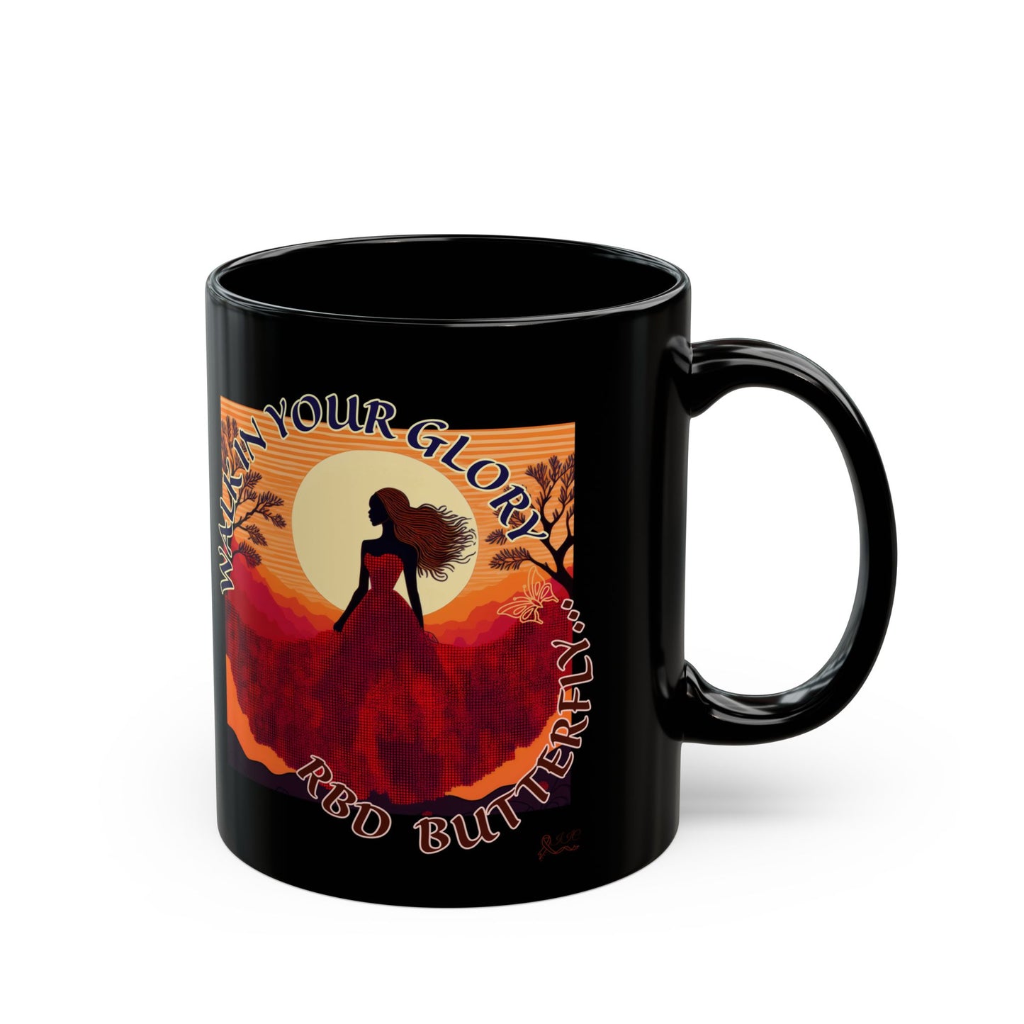 In Yor Glory: Mocha Glory Black Mug (11oz, 15oz)