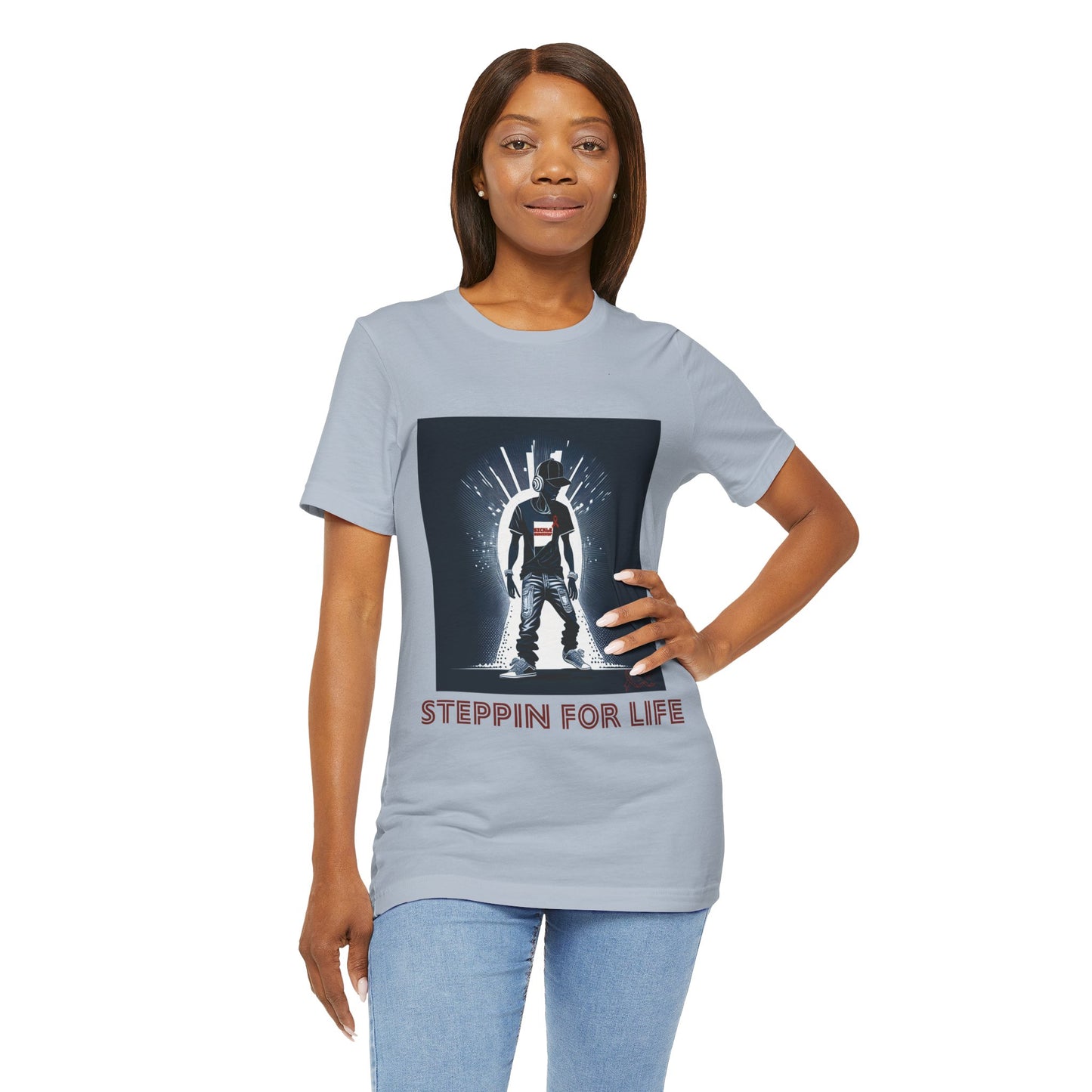 STEPPIN FOR LIFE - Unisex Jersey Short Sleeve Tee