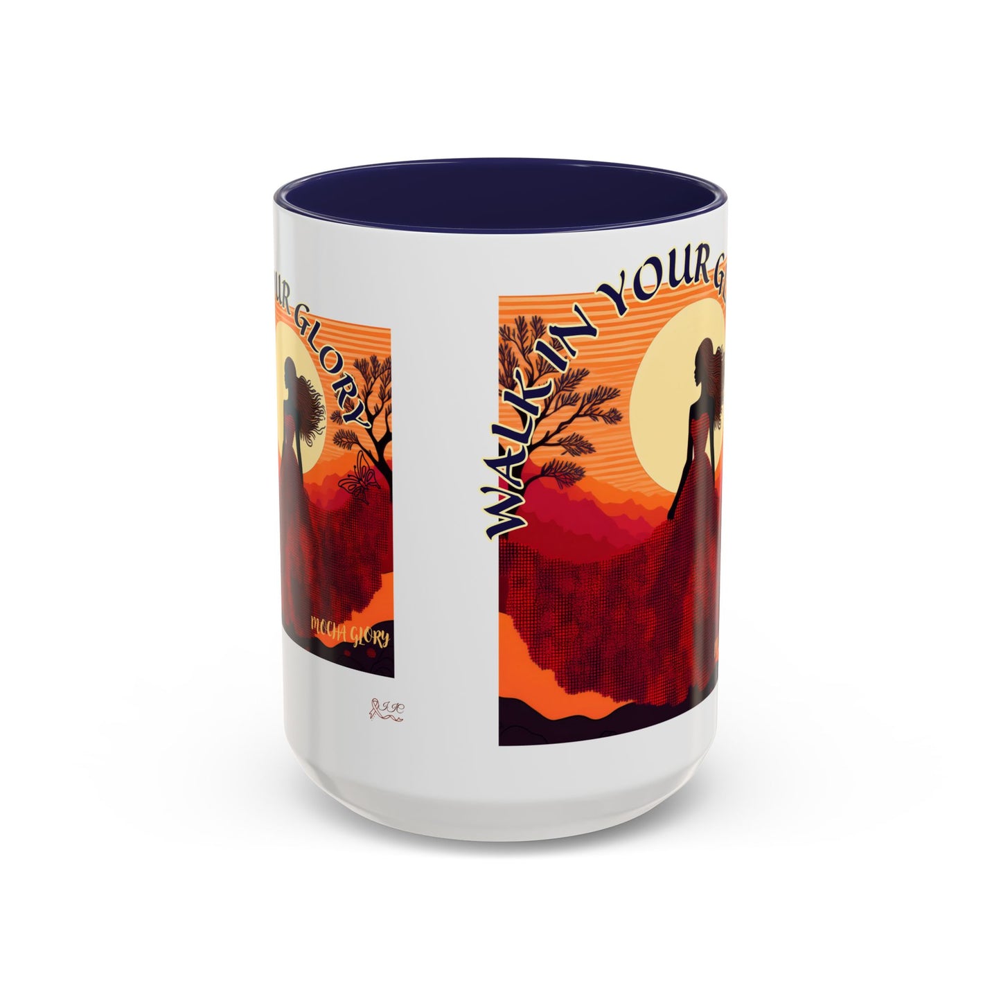 Walk in Your Glory: Accent Coffee Mug By Mocha Glory (11, 15oz)