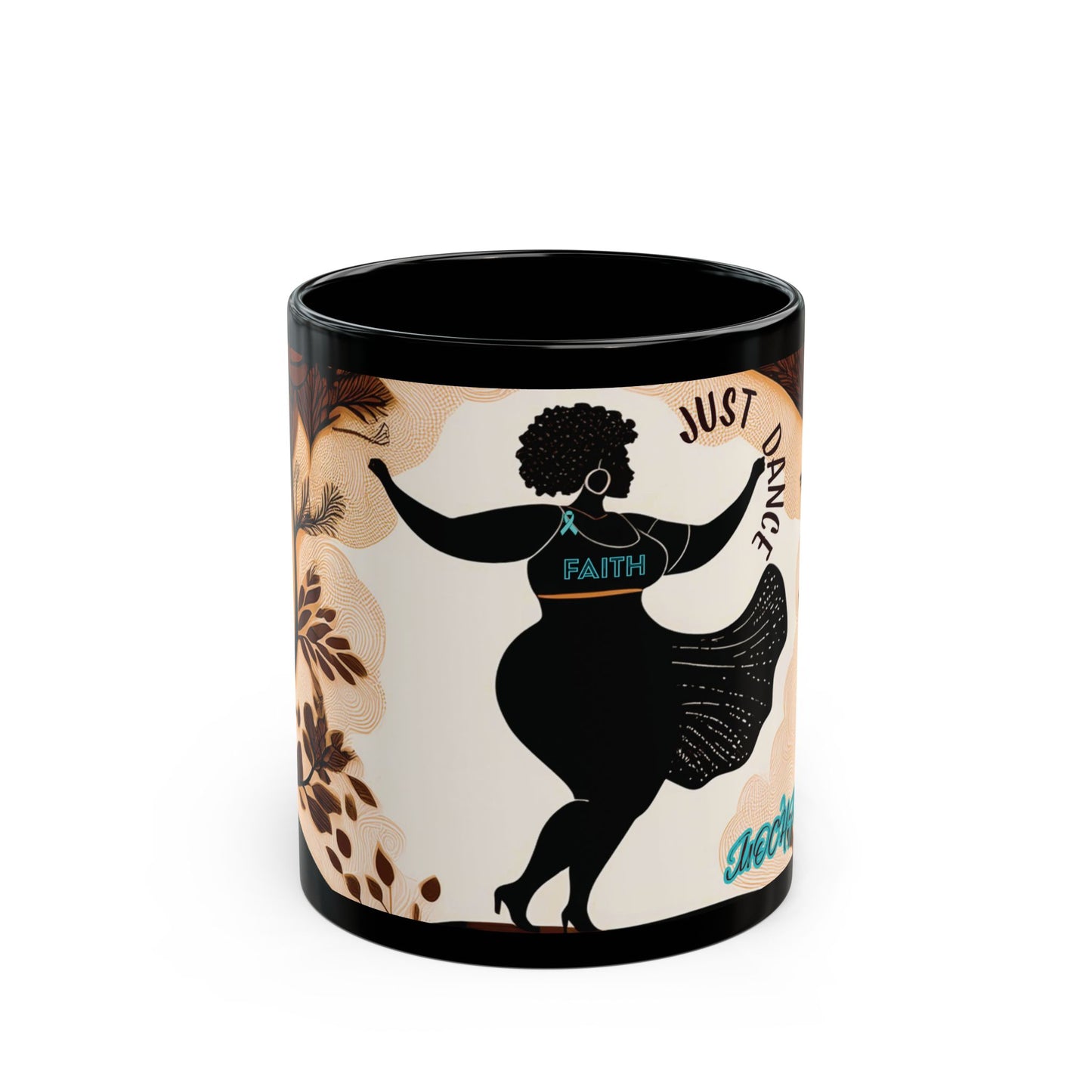 JUST DANCE - FAITH- Black Mug (11oz, 15oz)