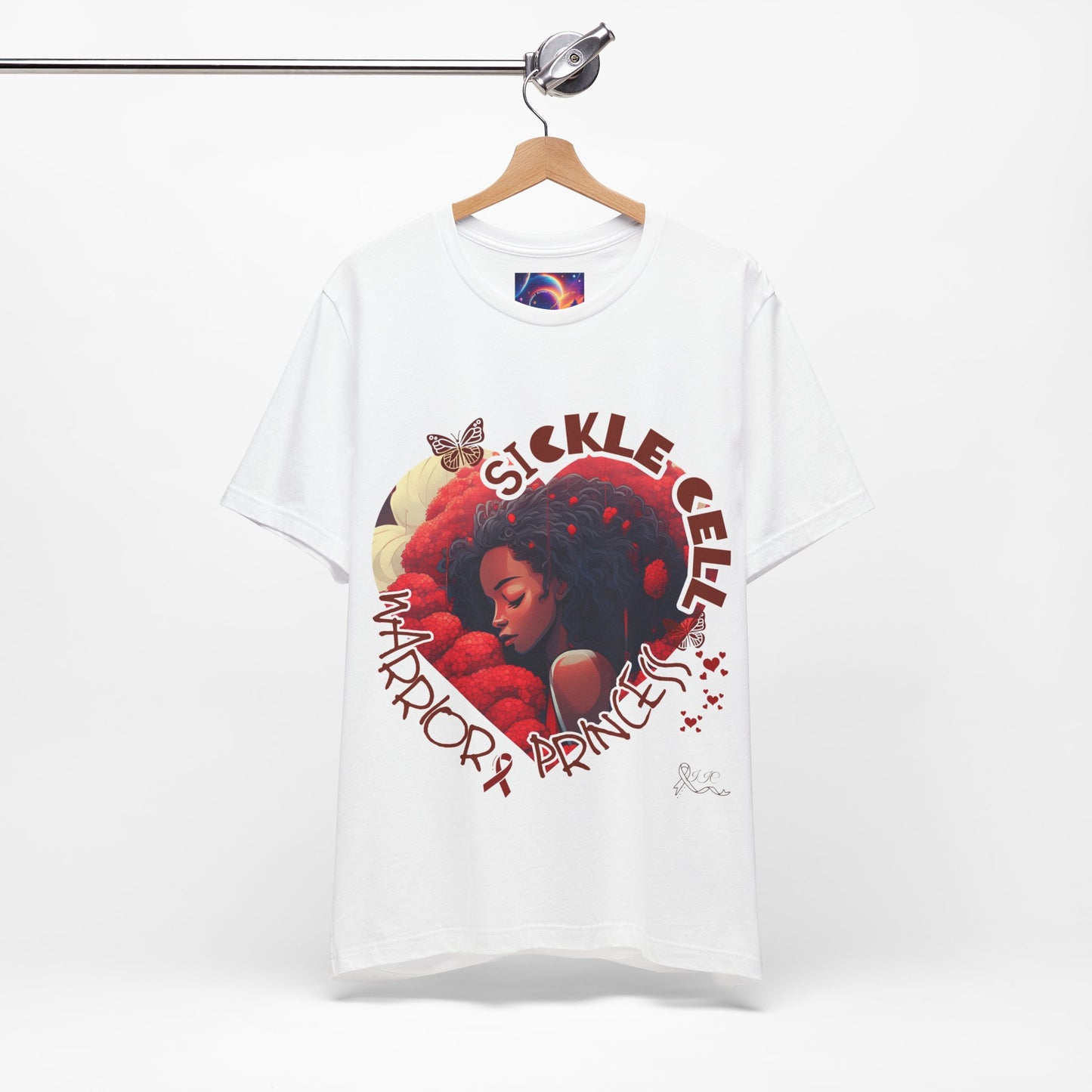 Sickle Cell Warrior Princess: Unisex Jersey Short Sleeve Tee