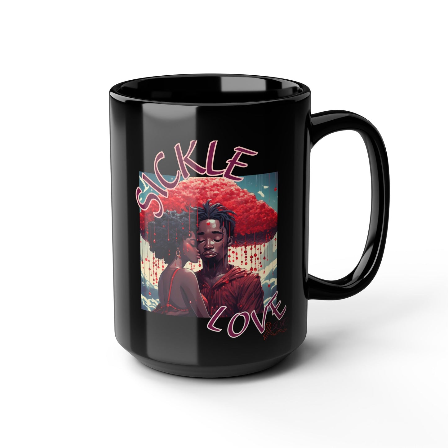 SICKLE LOVE Black Mug (11oz, 15oz)