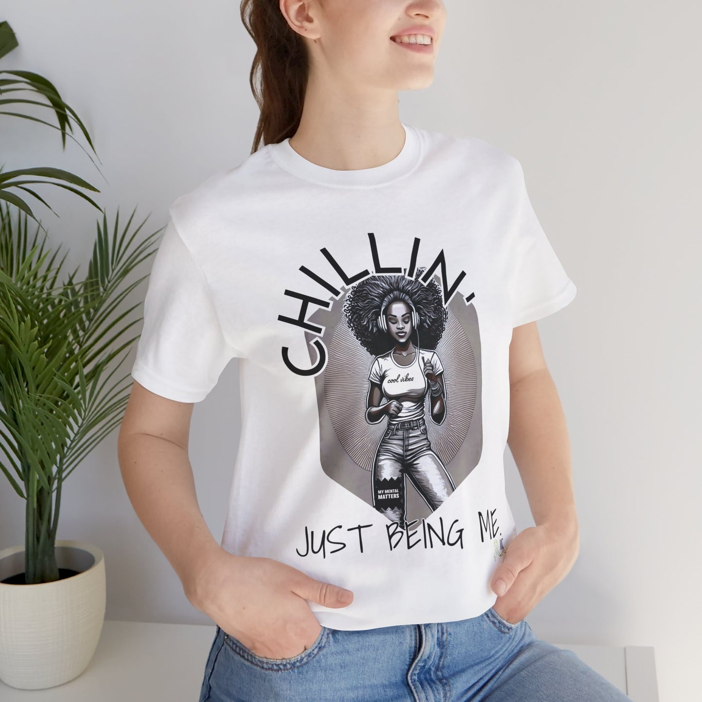 JUST BEING ME UNISEX SHORT SLEEVE TEE