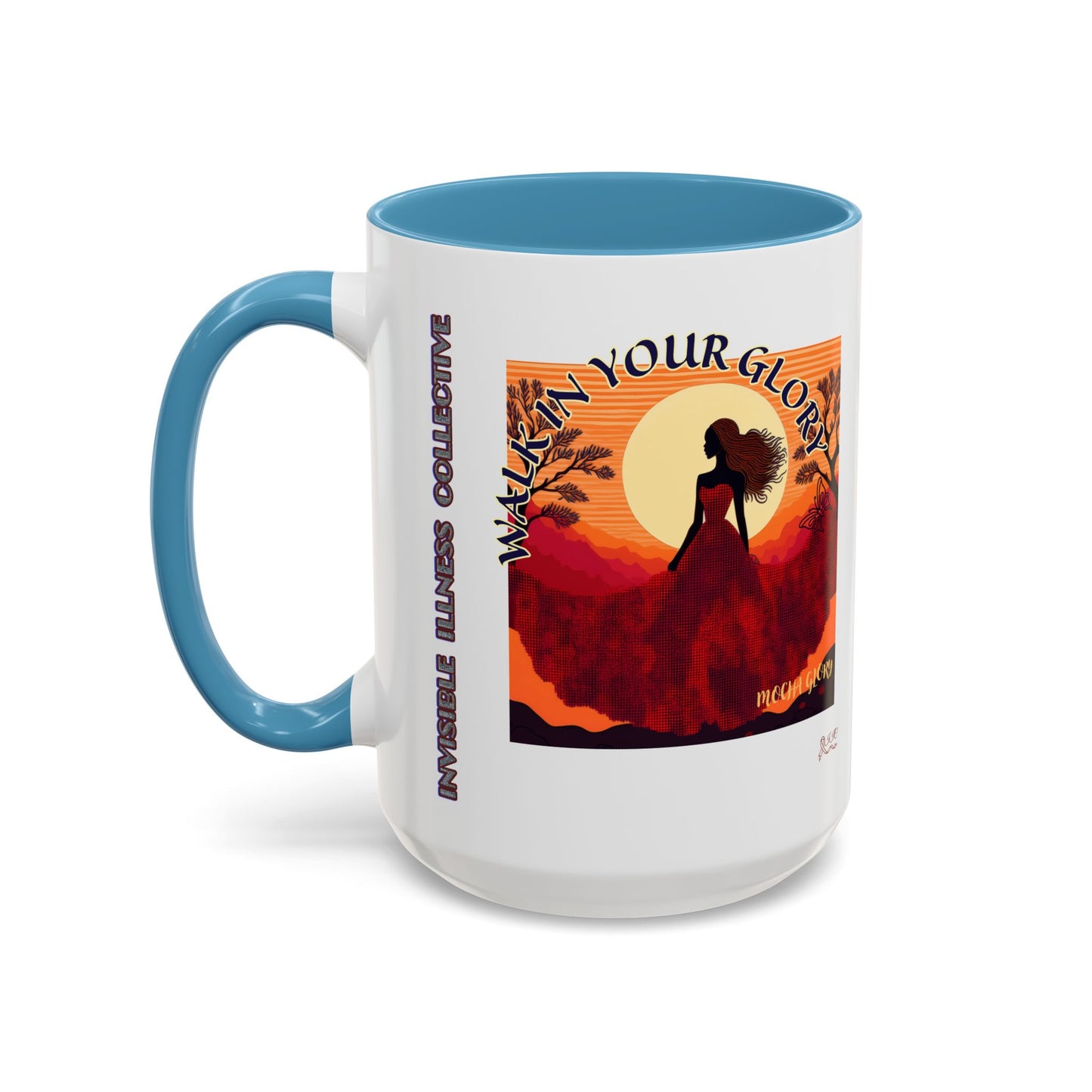 Walk in Your Glory: Accent Coffee Mug By Mocha Glory (11, 15oz)