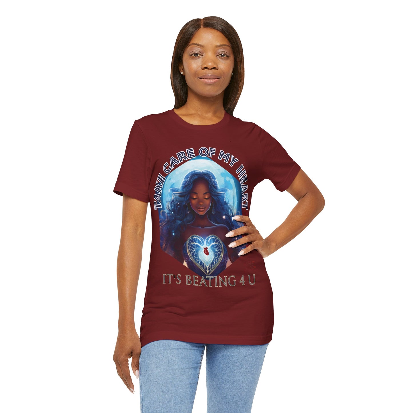 My Heart - Unisex Jersey Short Sleeve Tee