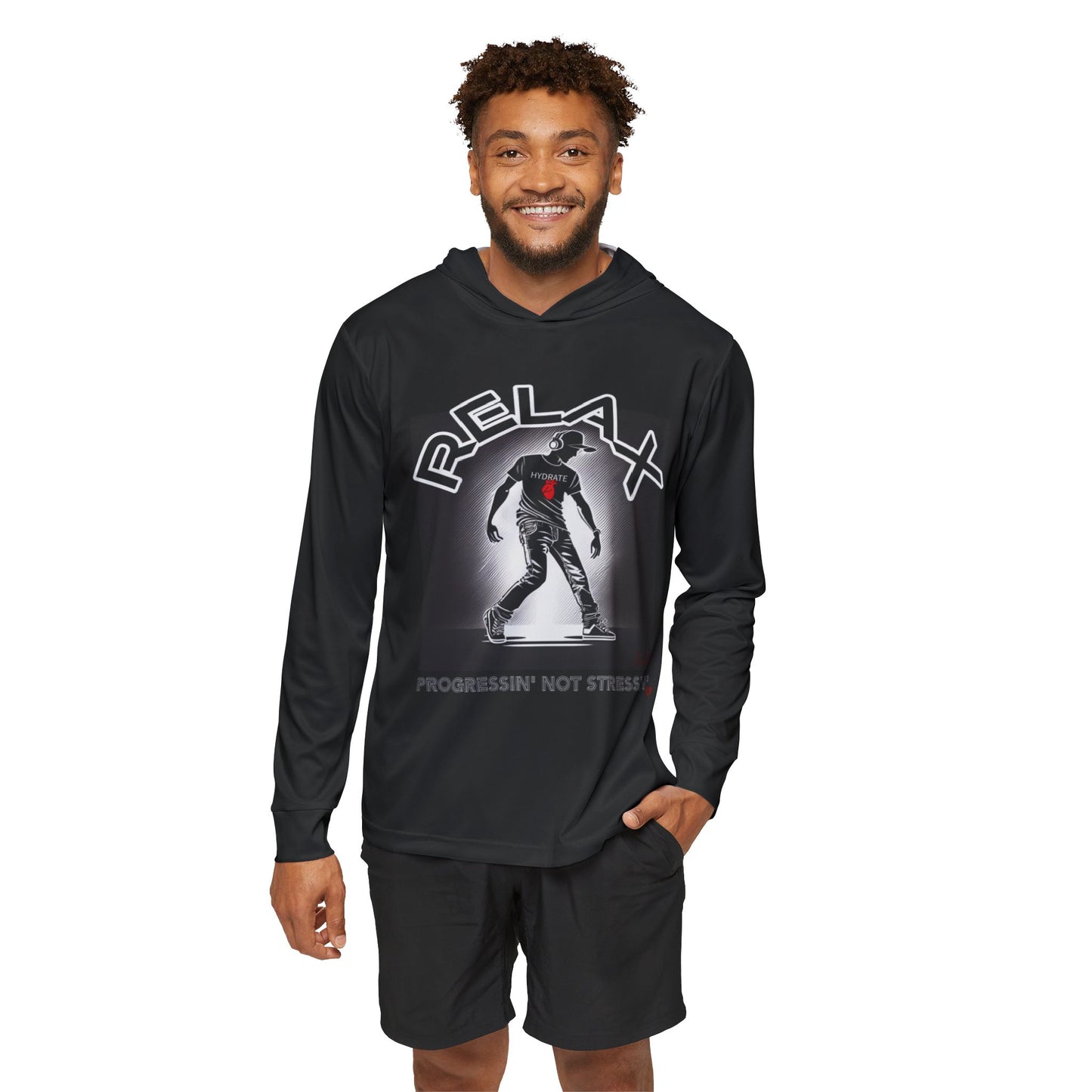 RELAX: Men's Sports Warmup Hoodie (AOP)