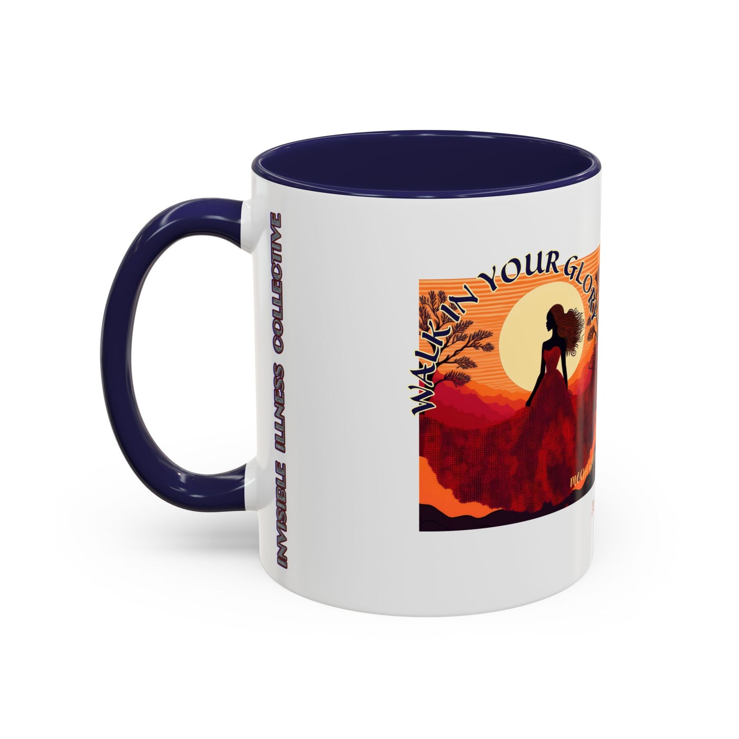 Walk in Your Glory: Accent Coffee Mug By Mocha Glory (11, 15oz)