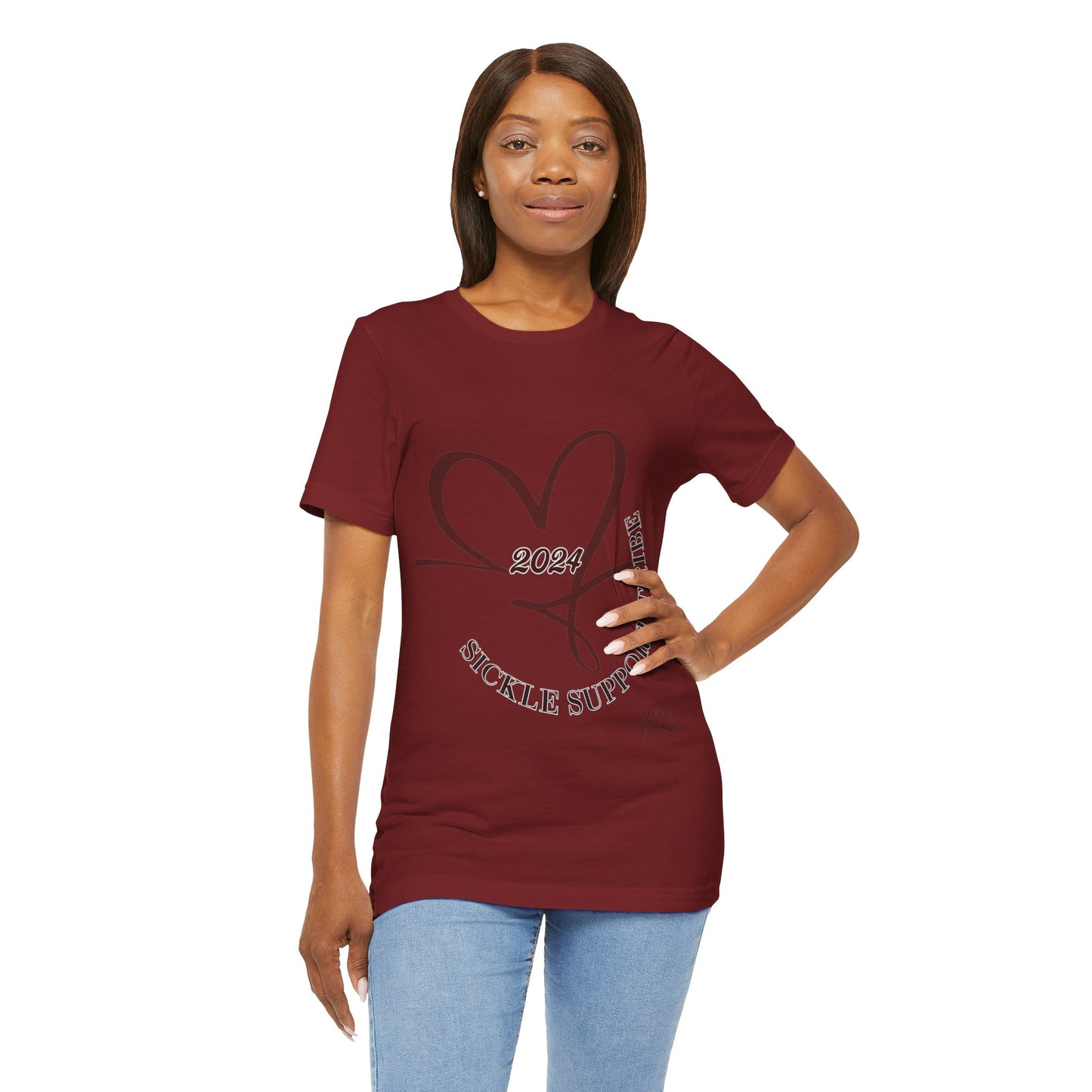 Sickle Support Tribe Unisex Jersey Short Sleeve Tee