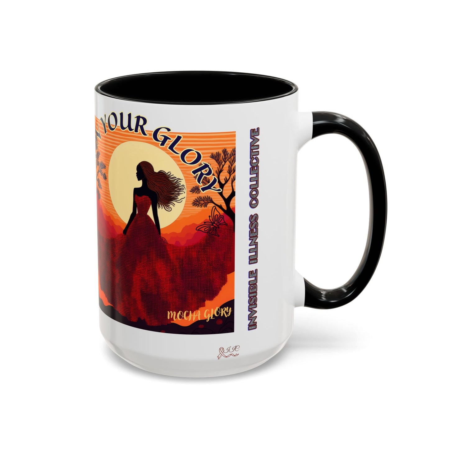 Walk in Your Glory: Accent Coffee Mug By Mocha Glory (11, 15oz)