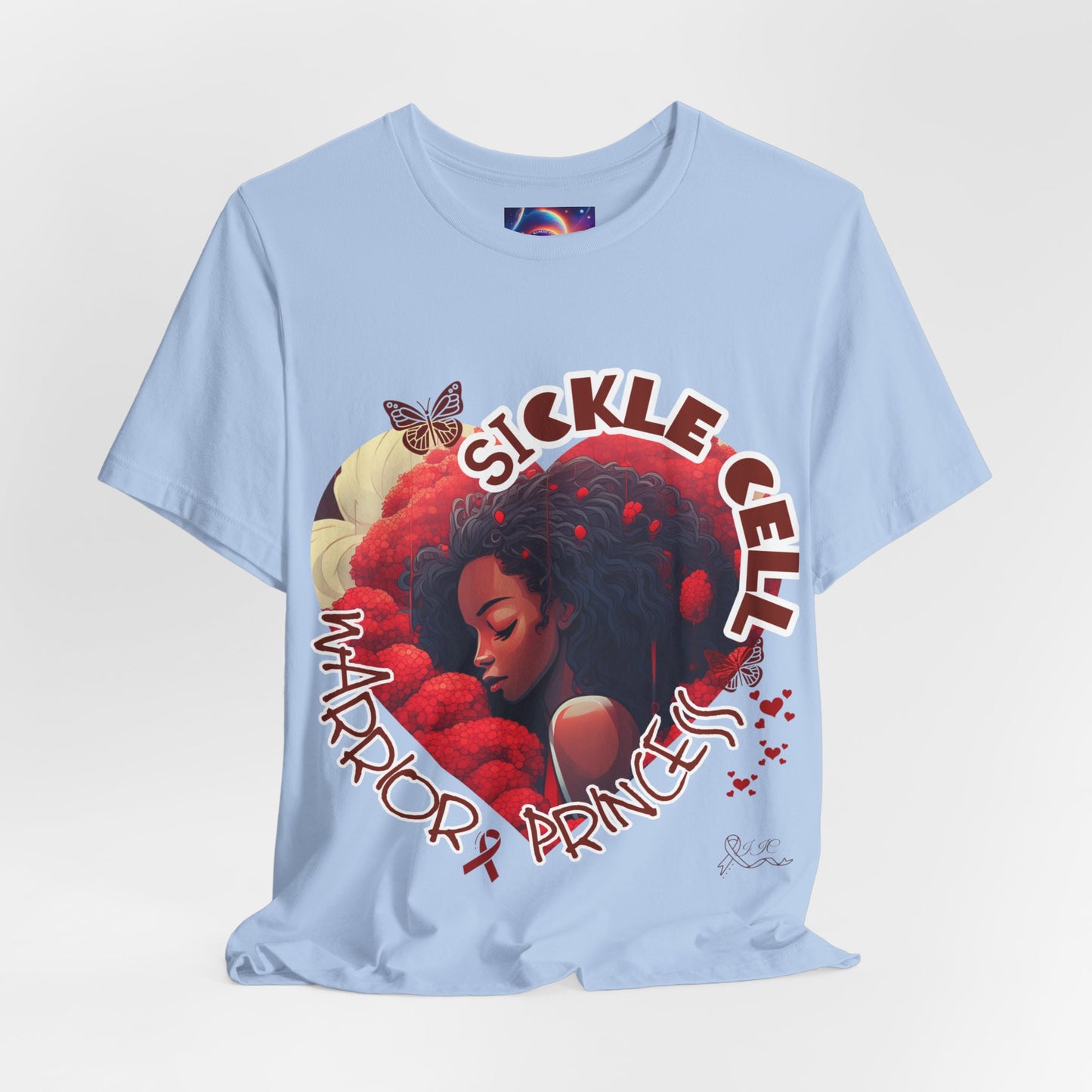 Sickle Cell Warrior Princess: Unisex Jersey Short Sleeve Tee