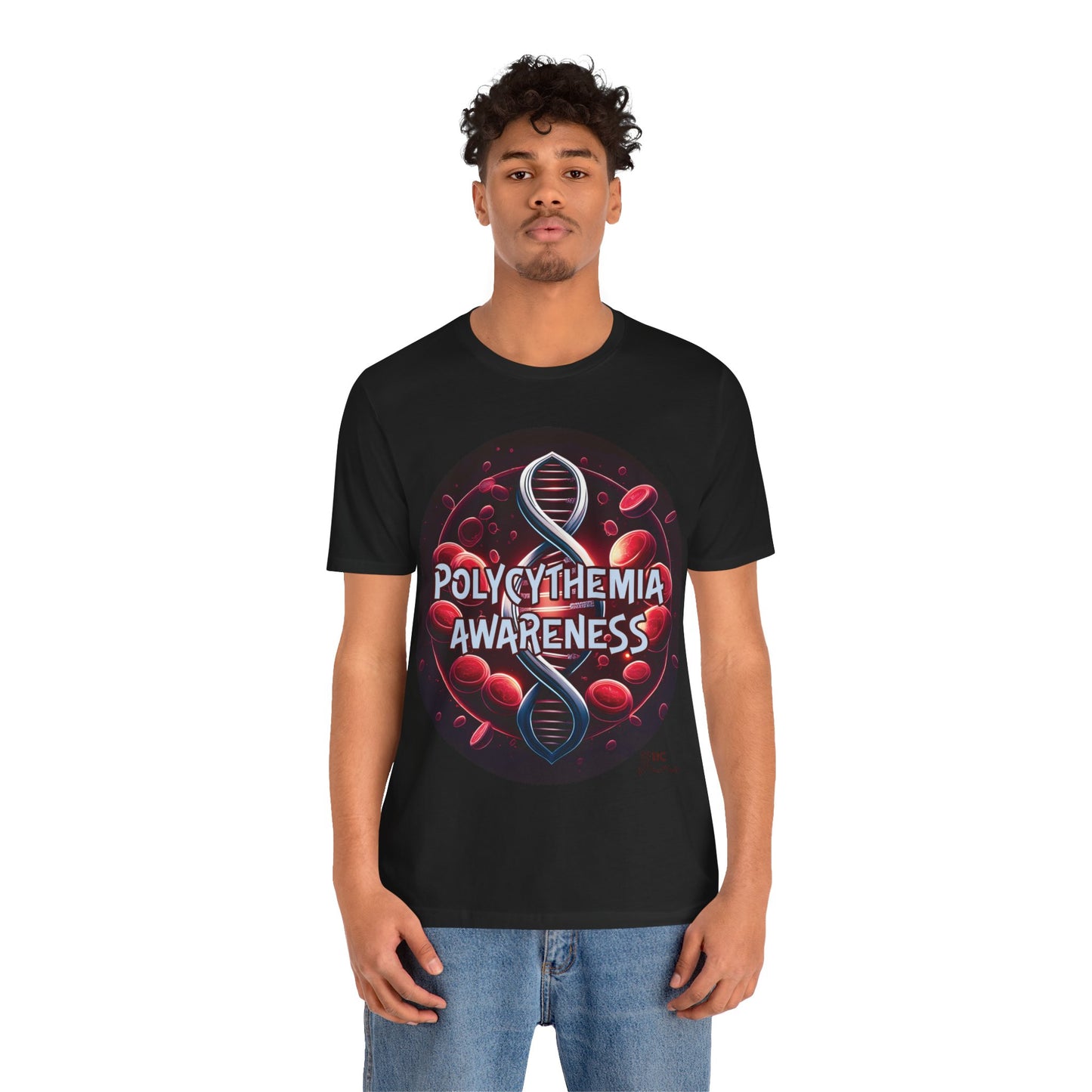 POLYCYTHEMIA AWARENESS - Unisex Jersey Short Sleeve Tee