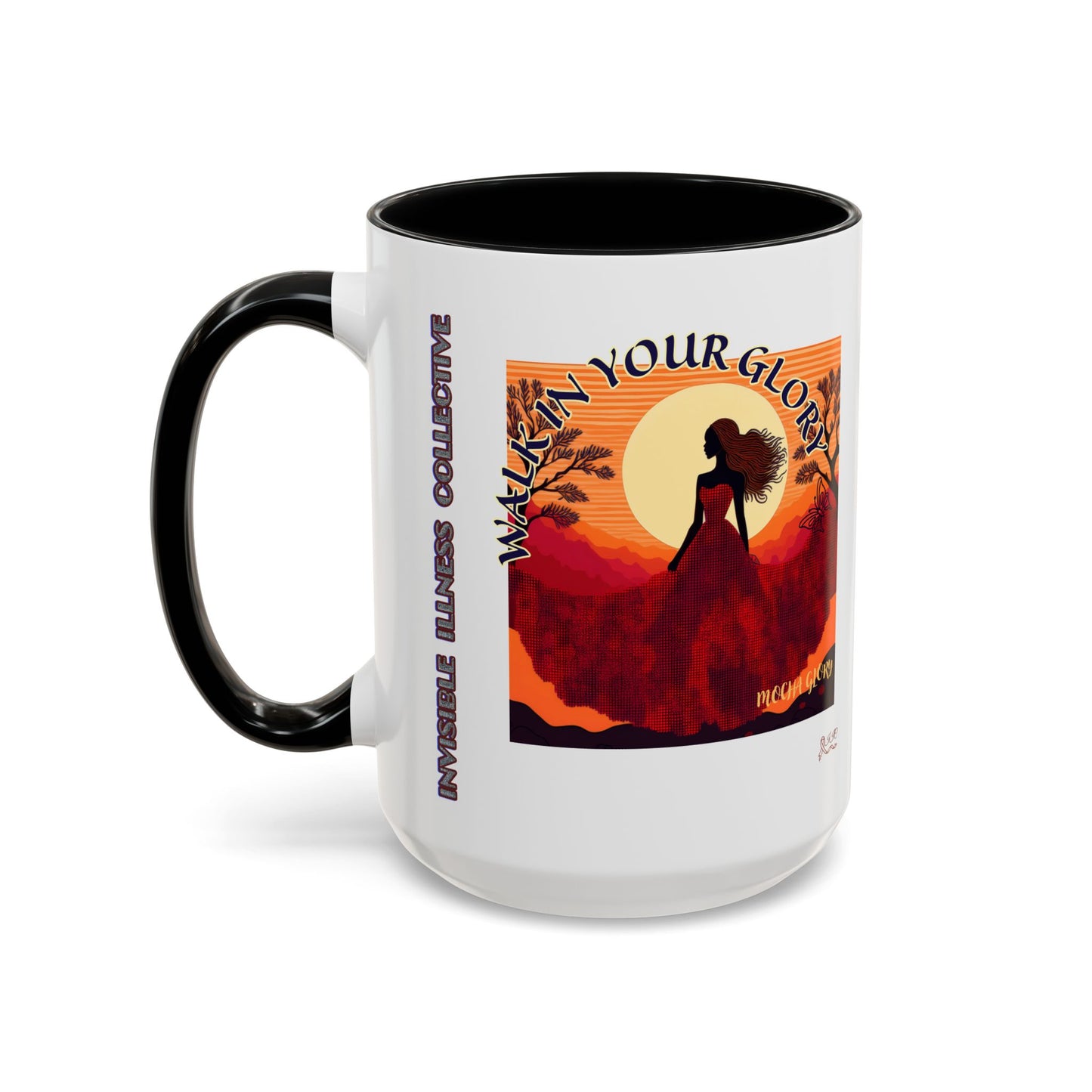 Walk in Your Glory: Accent Coffee Mug By Mocha Glory (11, 15oz)