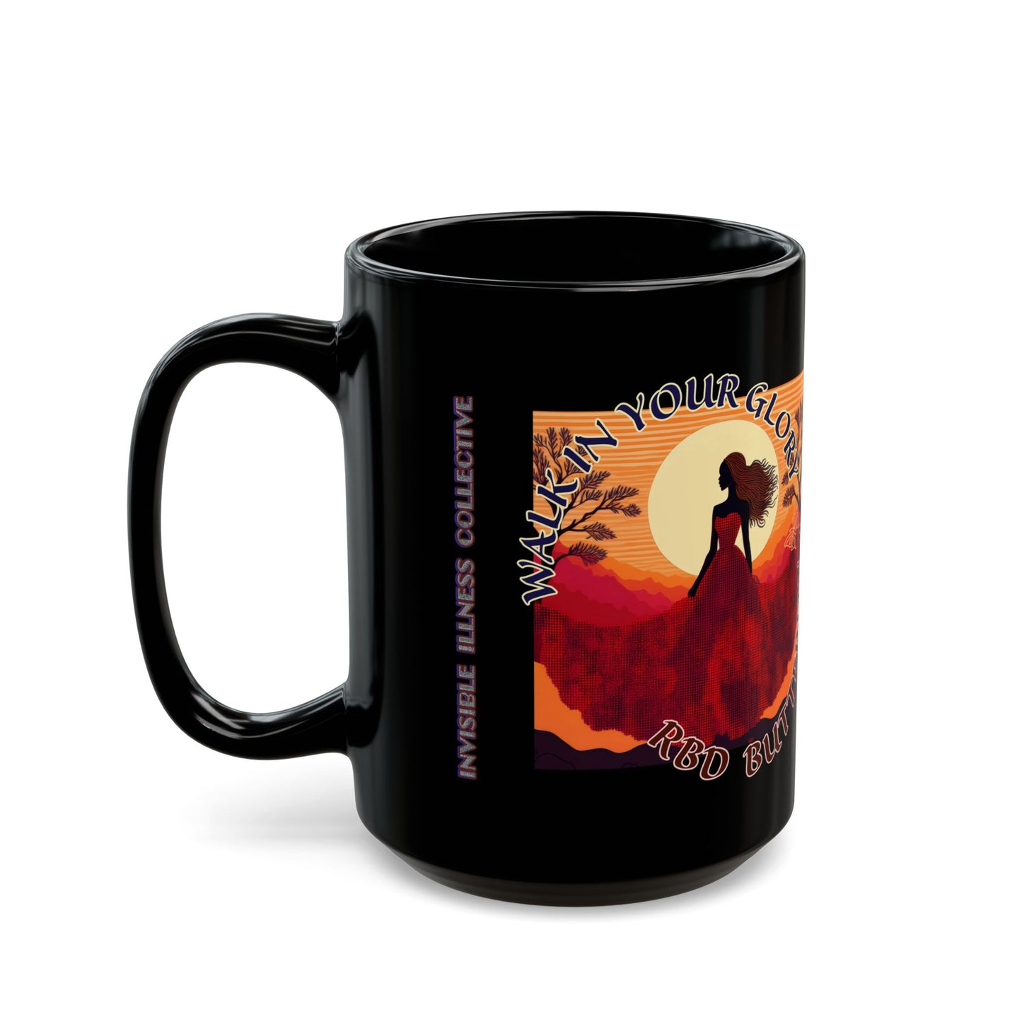 In Yor Glory: Mocha Glory Black Mug (11oz, 15oz)