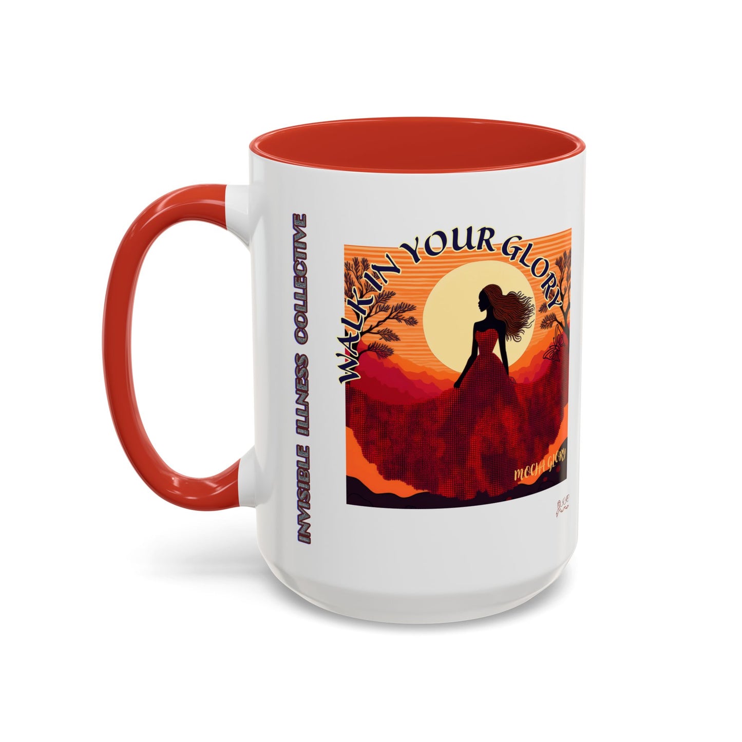 Walk in Your Glory: Accent Coffee Mug By Mocha Glory (11, 15oz)