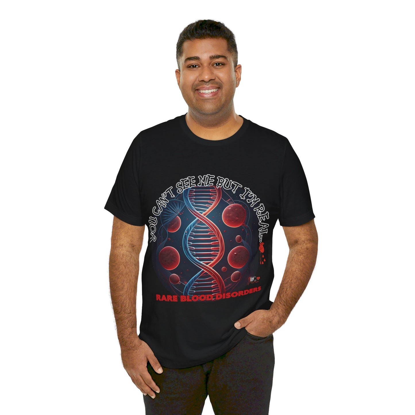 RARE BLOOD DISORDERS Unisex Jersey Short Sleeve Tee